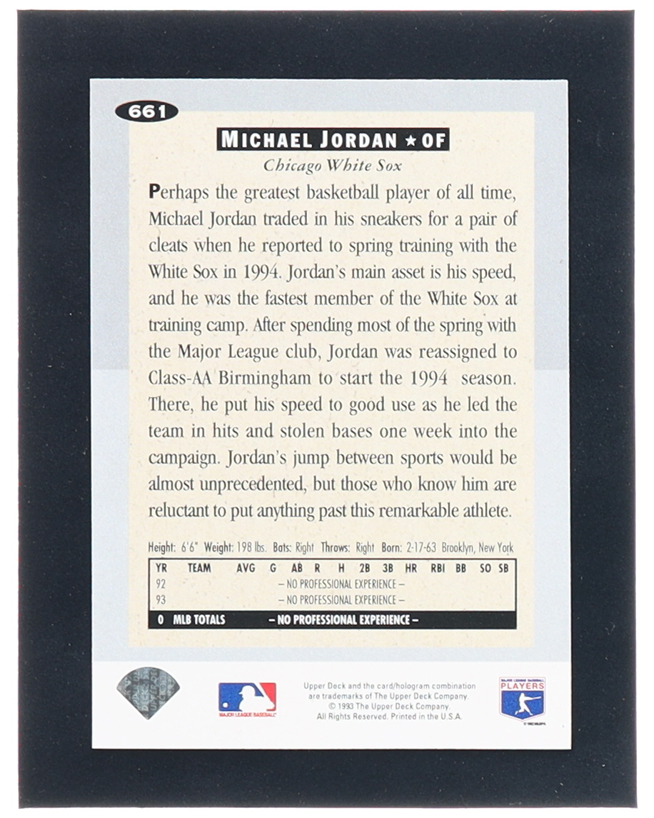 Michael Jordan 1994 Collector's Choice #661 RC at PristineAuction.com Michael Jordan 1994 Collector's Choice #661 RC at PristineAuction.com