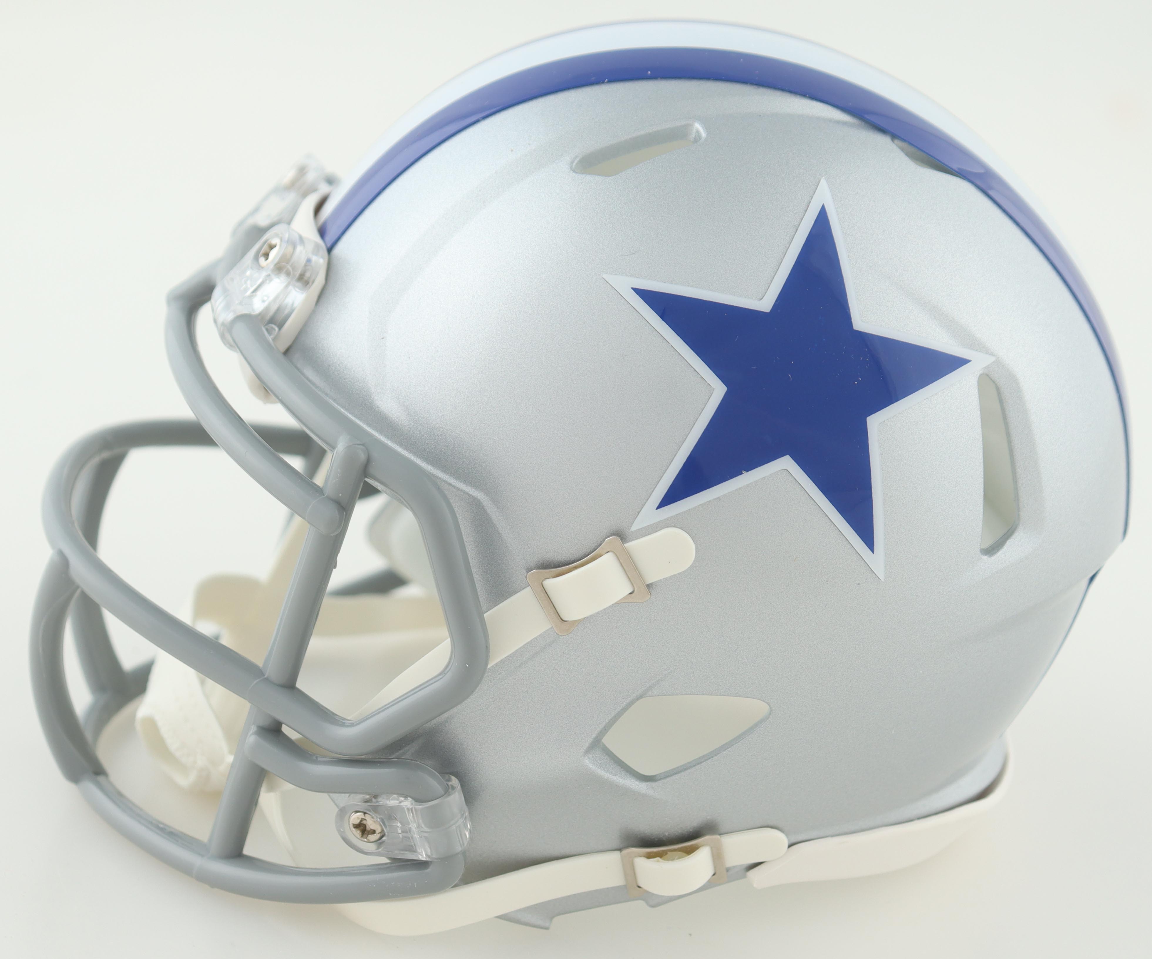 Bob Lilly Signed Cowboys Speed Mini Helmet With Multiple Inscriptions (Beckett) at PristineAuction.com Bob Lilly Signed Cowboys Speed Mini Helmet With Multiple Inscriptions (Beckett) at PristineAuction.com