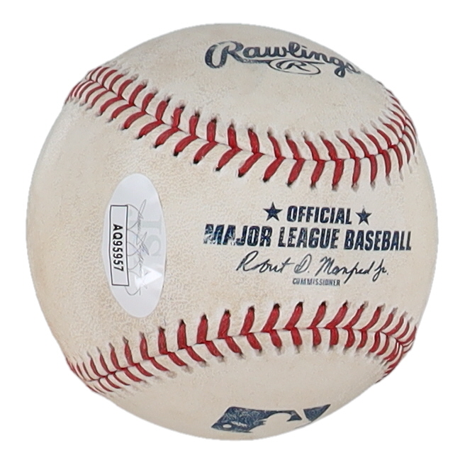 Pedro Martinez Signed OML Baseball Inscribed "HOF 2015" (JSA) at PristineAuction.com Pedro Martinez Signed OML Baseball Inscribed "HOF 2015" (JSA) at PristineAuction.com