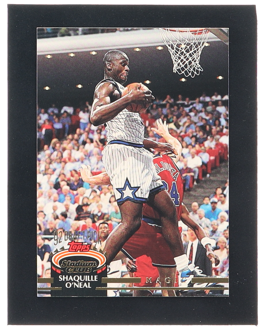 Shaquille O'Neal 1992-93 Stadium Club #247 RC at PristineAuction.com Shaquille O'Neal 1992-93 Stadium Club #247 RC at PristineAuction.com