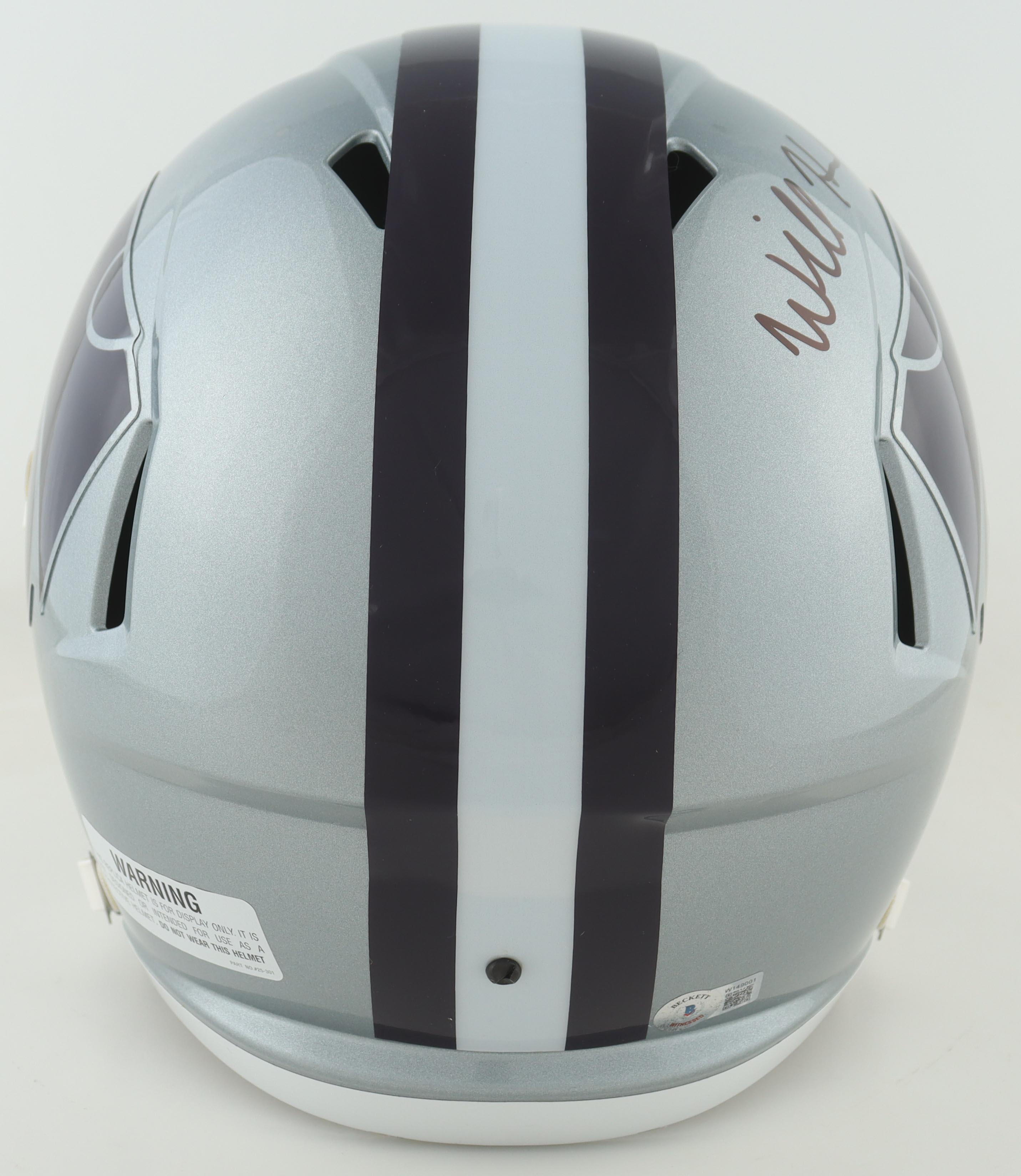 Will Howard Signed Kansas State Wildcats Full-Size Speed Helmet Inscribed "EMAW Go Cats!" (Beckett) at PristineAuction.com Will Howard Signed Kansas State Wildcats Full-Size Speed Helmet Inscribed "EMAW Go Cats!" (Beckett) at PristineAuction.com
