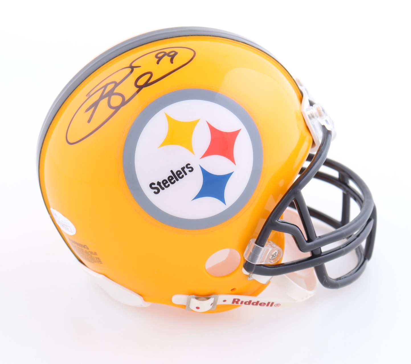 Brett Keisel Signed Steelers Blaze Alternate Speed Mini Helmet (JSA) at PristineAuction.com Brett Keisel Signed Steelers Blaze Alternate Speed Mini Helmet (JSA) at PristineAuction.com