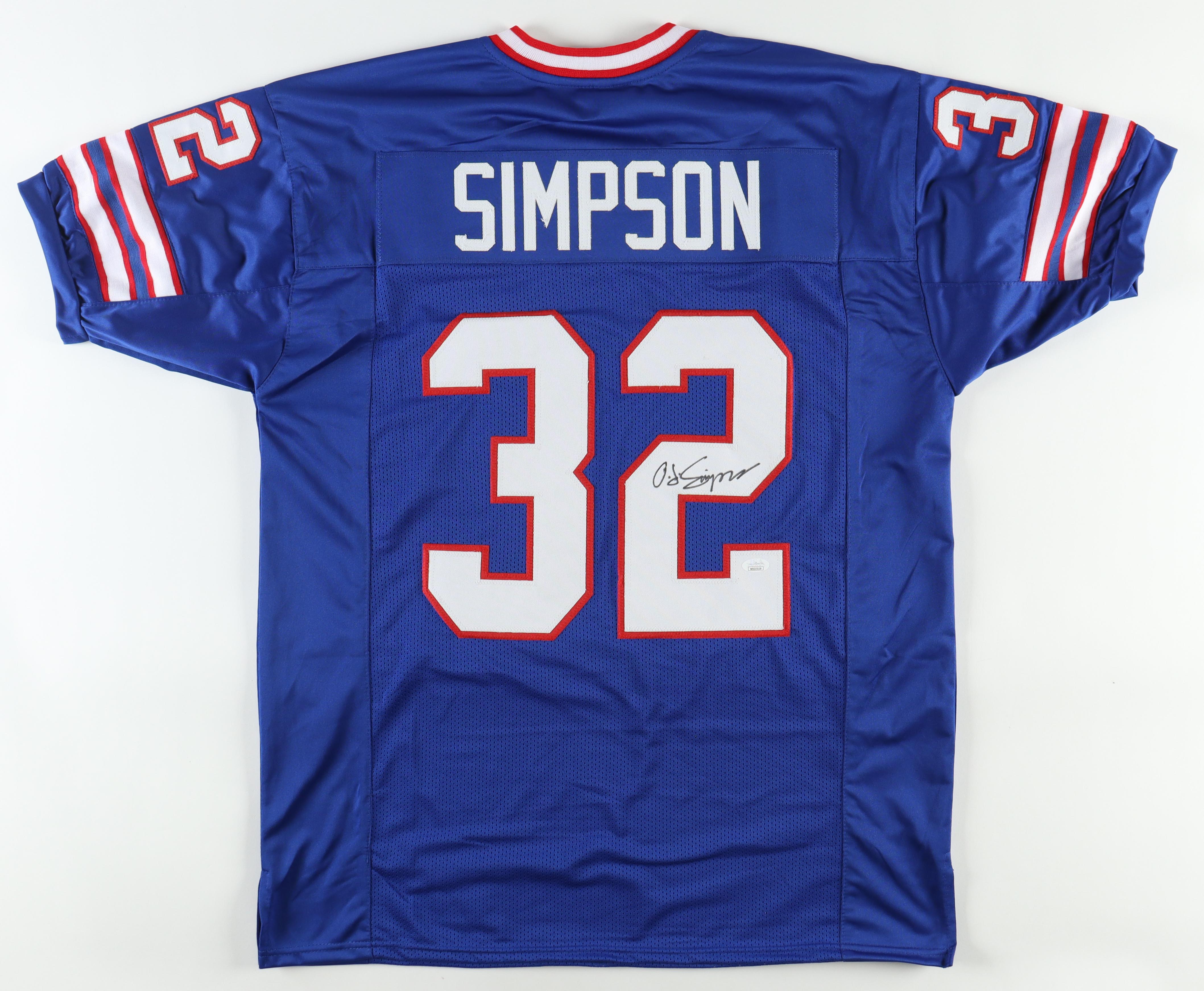 O. J. Simpson Signed Jersey (JSA) at PristineAuction.com O. J. Simpson Signed Jersey (JSA) at PristineAuction.com