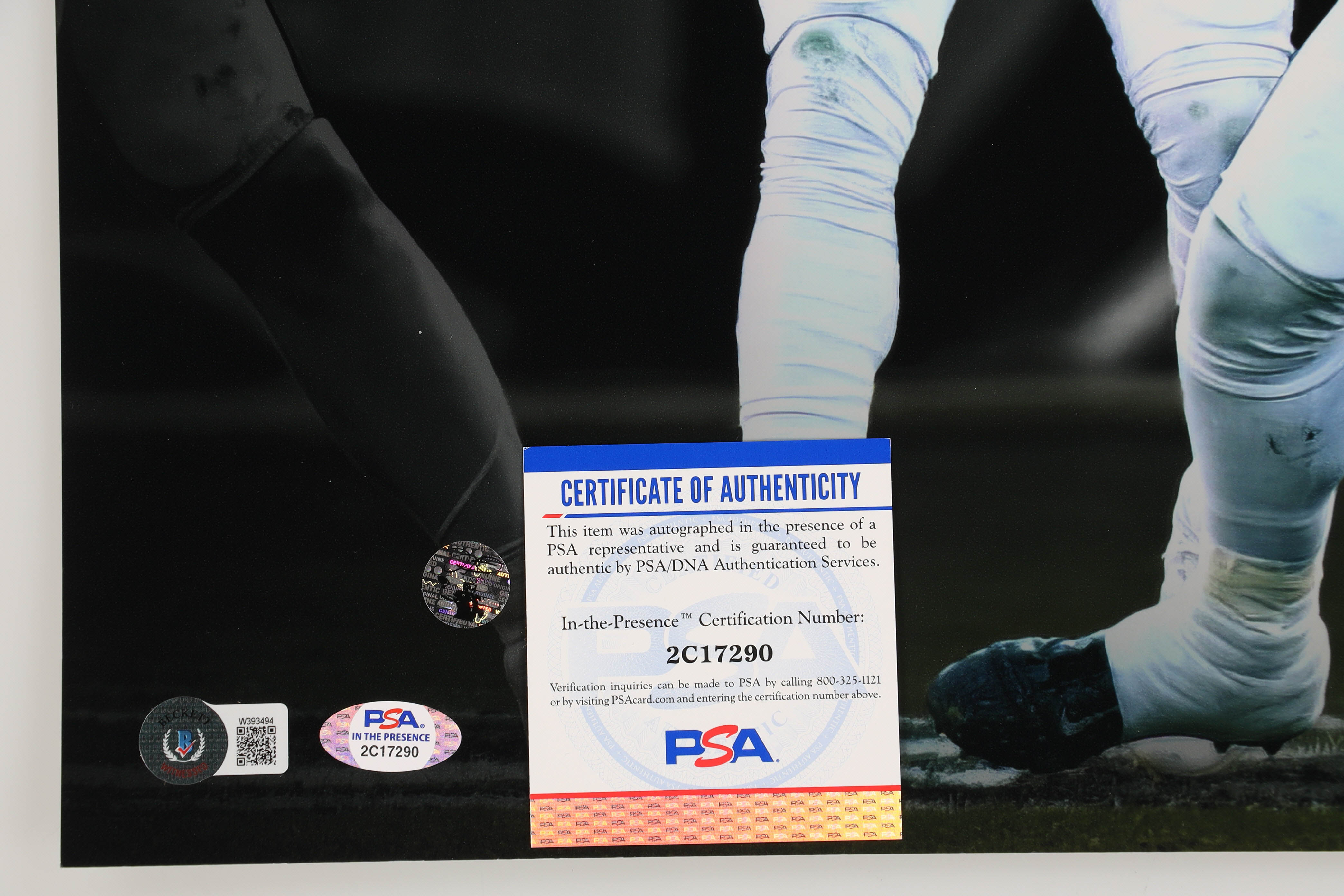 Jalen Hurts & Jason Kelce Signed Eagles 16x20 Photo (PSA & Beckett) at PristineAuction.com Jalen Hurts & Jason Kelce Signed Eagles 16x20 Photo (PSA & Beckett) at PristineAuction.com