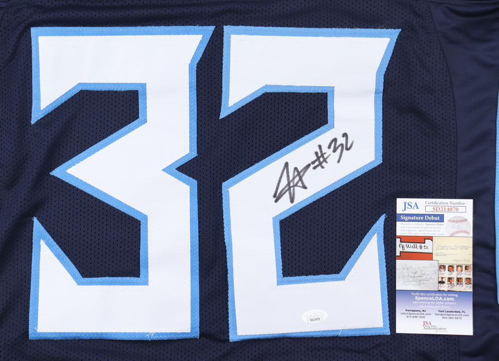 Tyjae Spears Signed Jersey (JSA) at PristineAuction.com Tyjae Spears Signed Jersey (JSA) at PristineAuction.com
