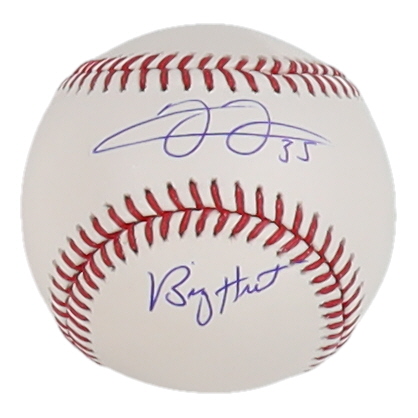 Frank Thomas Signed OML Baseball Inscribed "Big Hurt" (Schwartz) at PristineAuction.com Frank Thomas Signed OML Baseball Inscribed "Big Hurt" (Schwartz) at PristineAuction.com