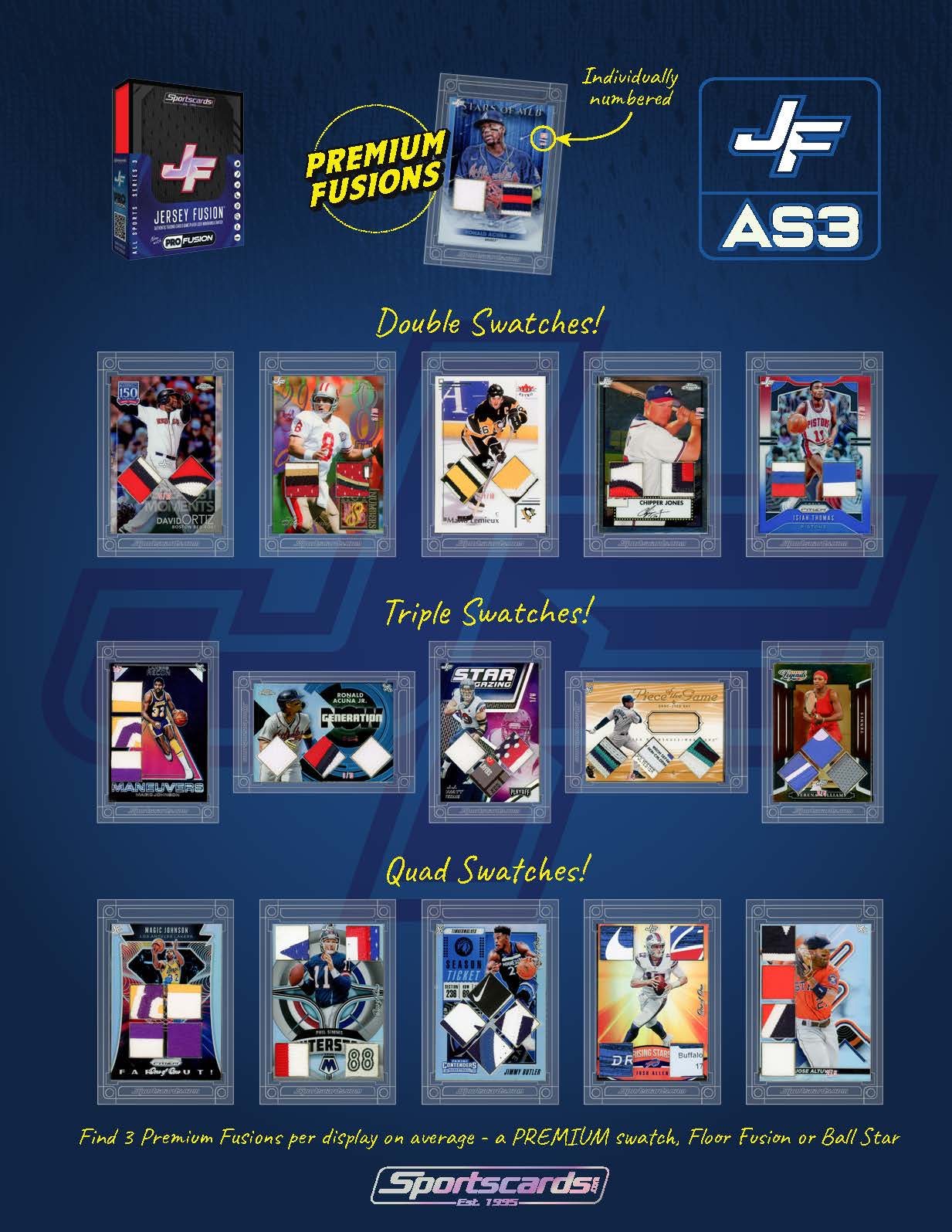 2024 Jersey Fusion All Sports Series 3 Hobby Box at PristineAuction.com 2024 Jersey Fusion All Sports Series 3 Hobby Box at PristineAuction.com