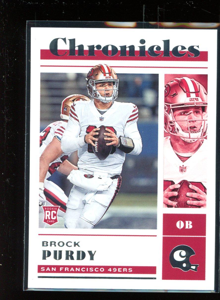 Brock Purdy 2022 Panini Chronicles #41 RC at PristineAuction.com Brock Purdy 2022 Panini Chronicles #41 RC at PristineAuction.com