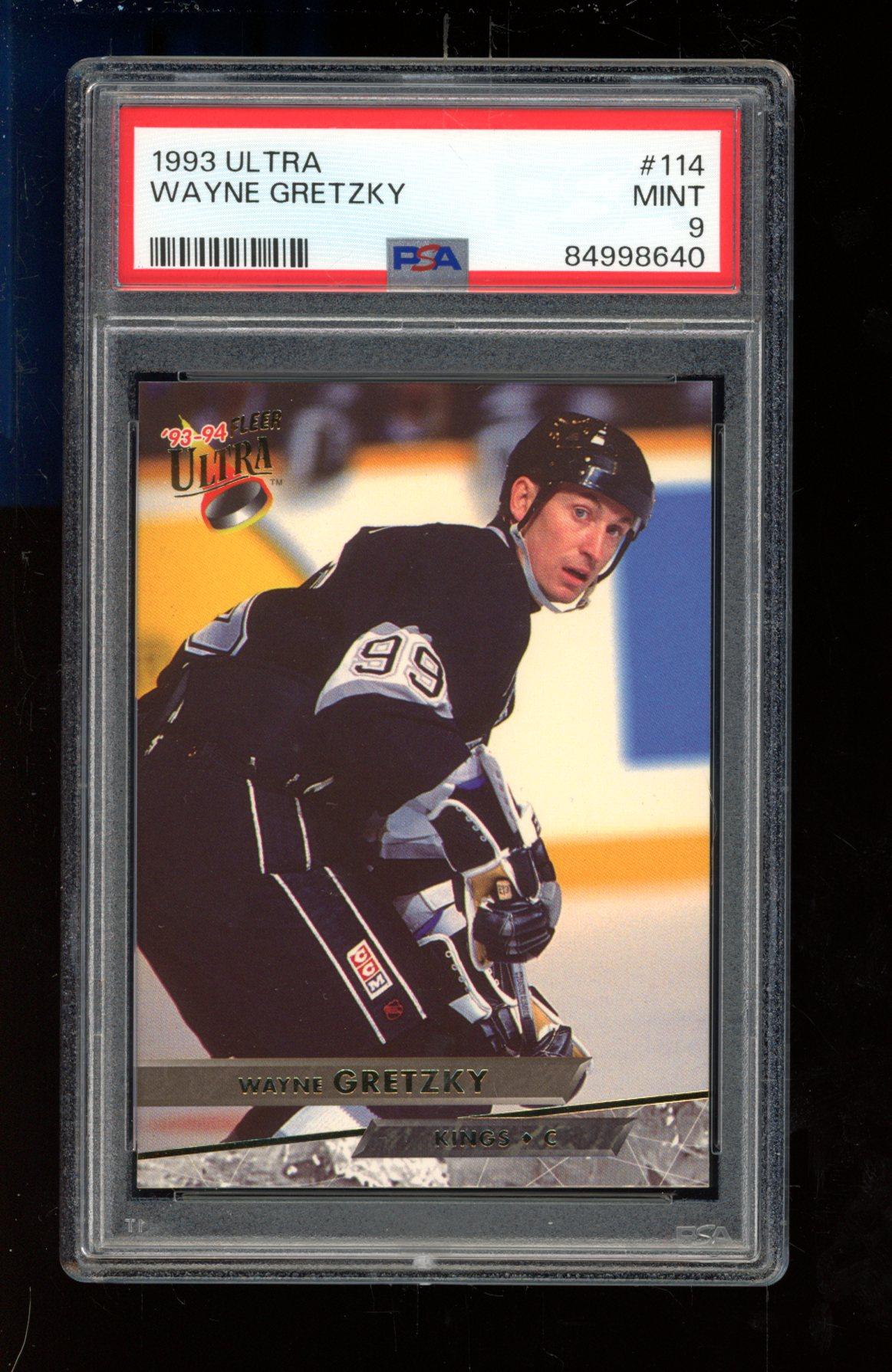Wayne Gretzky 1993-94 Ultra #114 (PSA 9) at PristineAuction.com Wayne Gretzky 1993-94 Ultra #114 (PSA 9) at PristineAuction.com