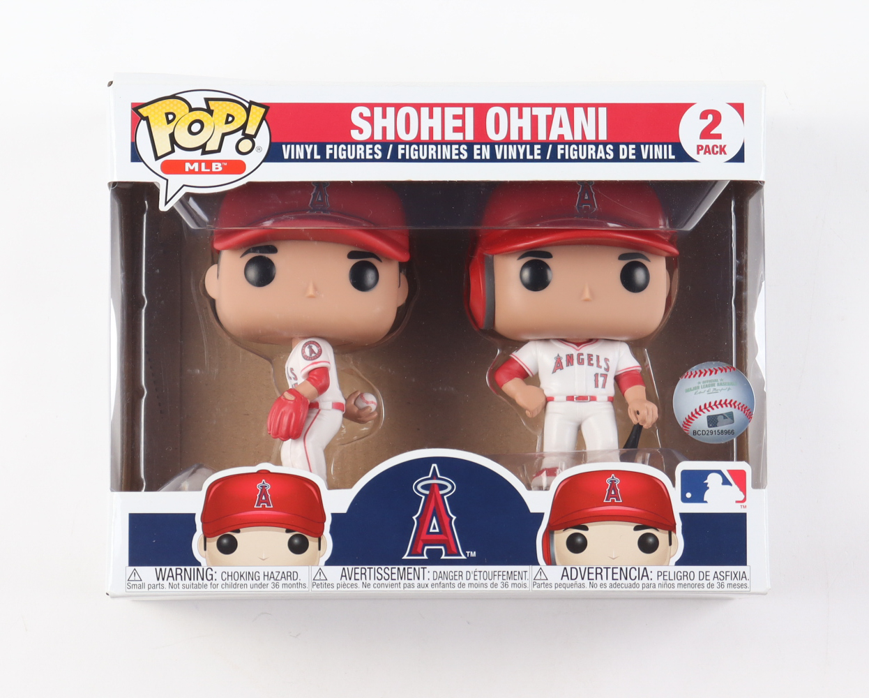 Shohei Ohtani Angels (2) Pack Funko Pop! Vinyl Figure at PristineAuction.com Shohei Ohtani Angels (2) Pack Funko Pop! Vinyl Figure at PristineAuction.com