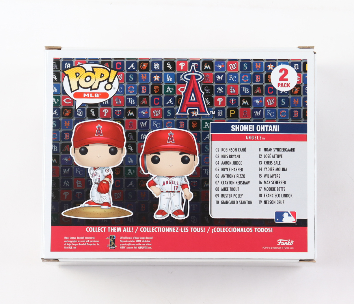 Shohei Ohtani Angels (2) Pack Funko Pop! Vinyl Figure at PristineAuction.com Shohei Ohtani Angels (2) Pack Funko Pop! Vinyl Figure at PristineAuction.com