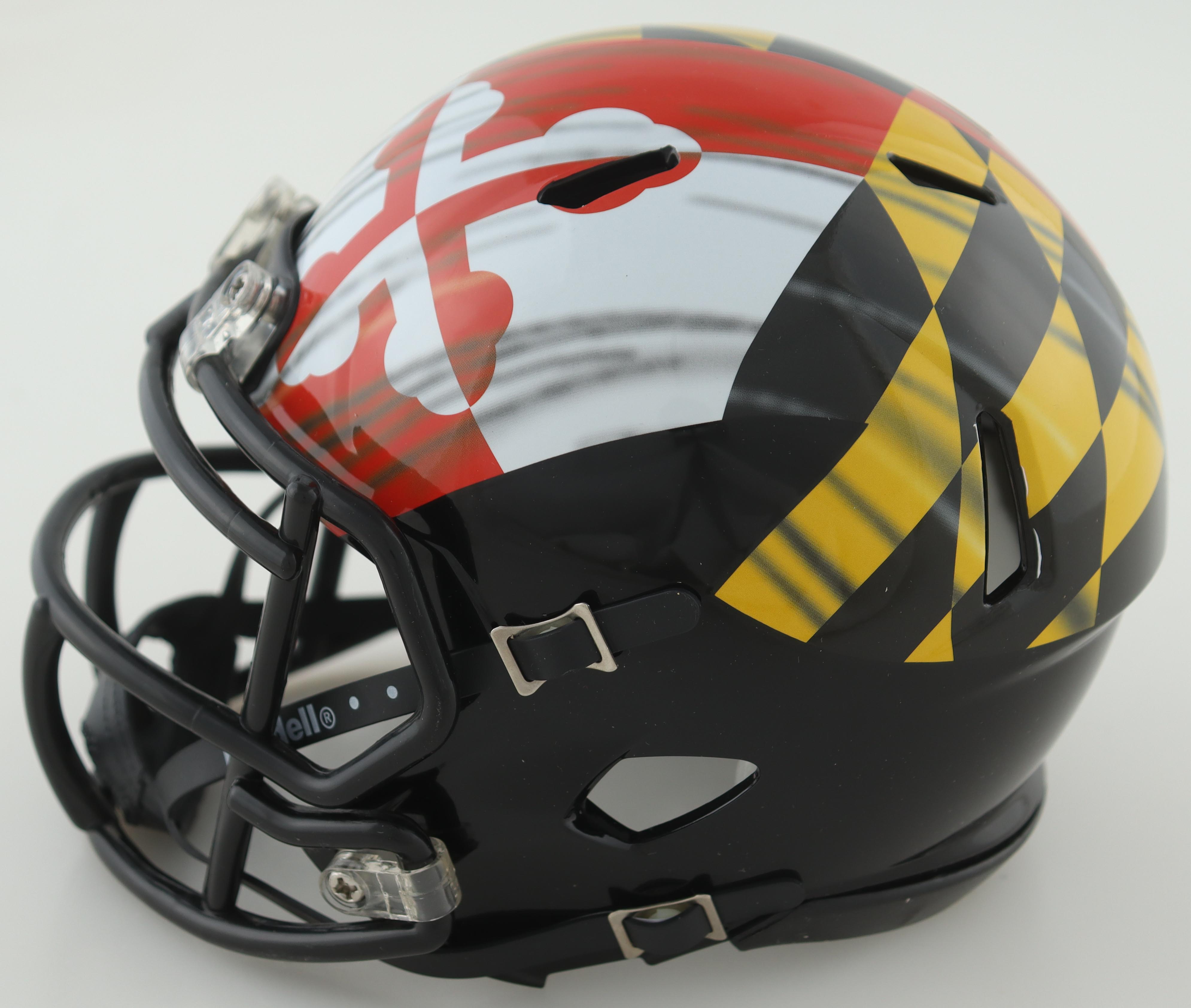 Stefon Diggs Signed Maryland Terrapins Speed Mini Helmet (Beckett) at PristineAuction.com Stefon Diggs Signed Maryland Terrapins Speed Mini Helmet (Beckett) at PristineAuction.com