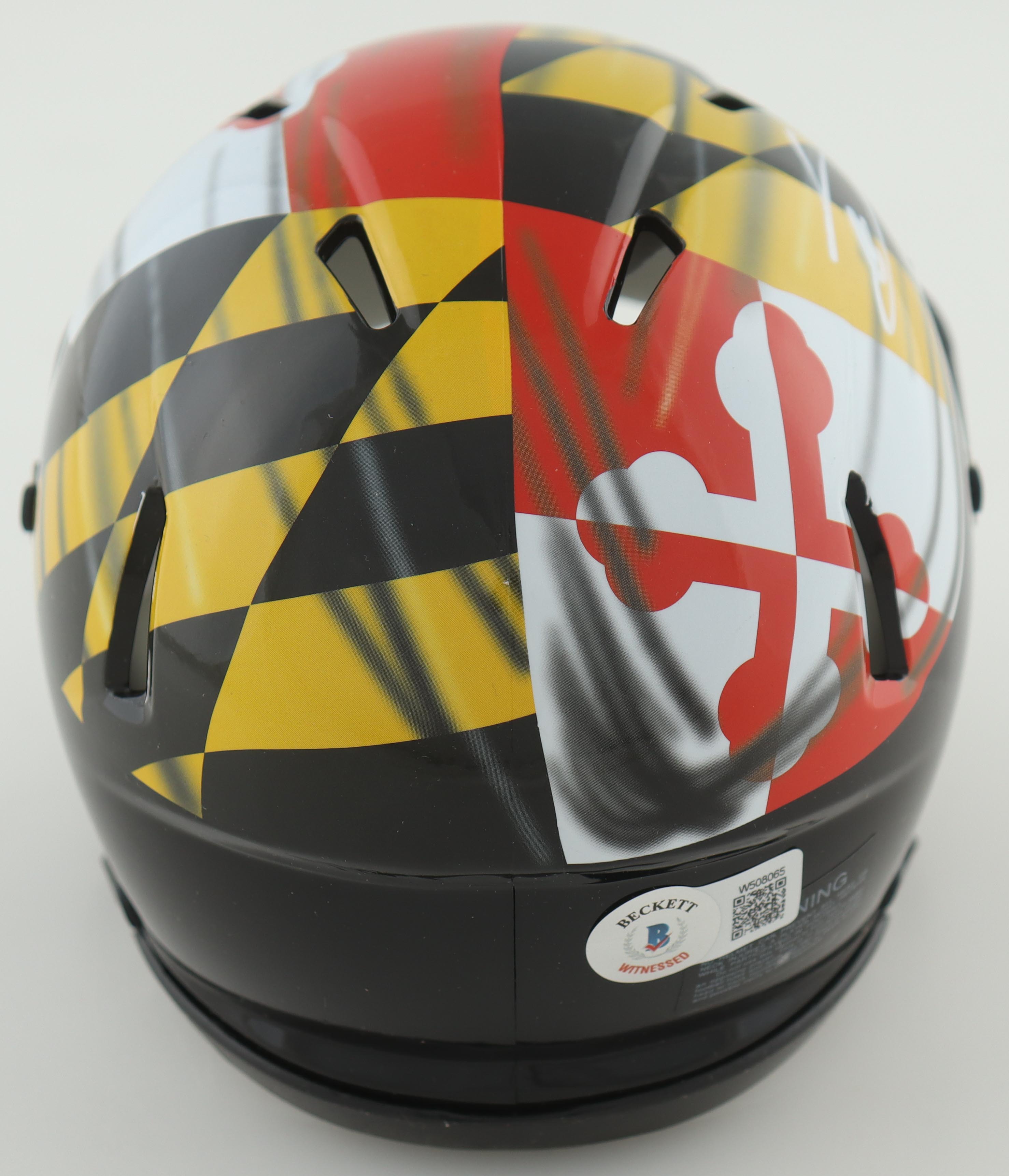 Stefon Diggs Signed Maryland Terrapins Speed Mini Helmet (Beckett) at PristineAuction.com Stefon Diggs Signed Maryland Terrapins Speed Mini Helmet (Beckett) at PristineAuction.com