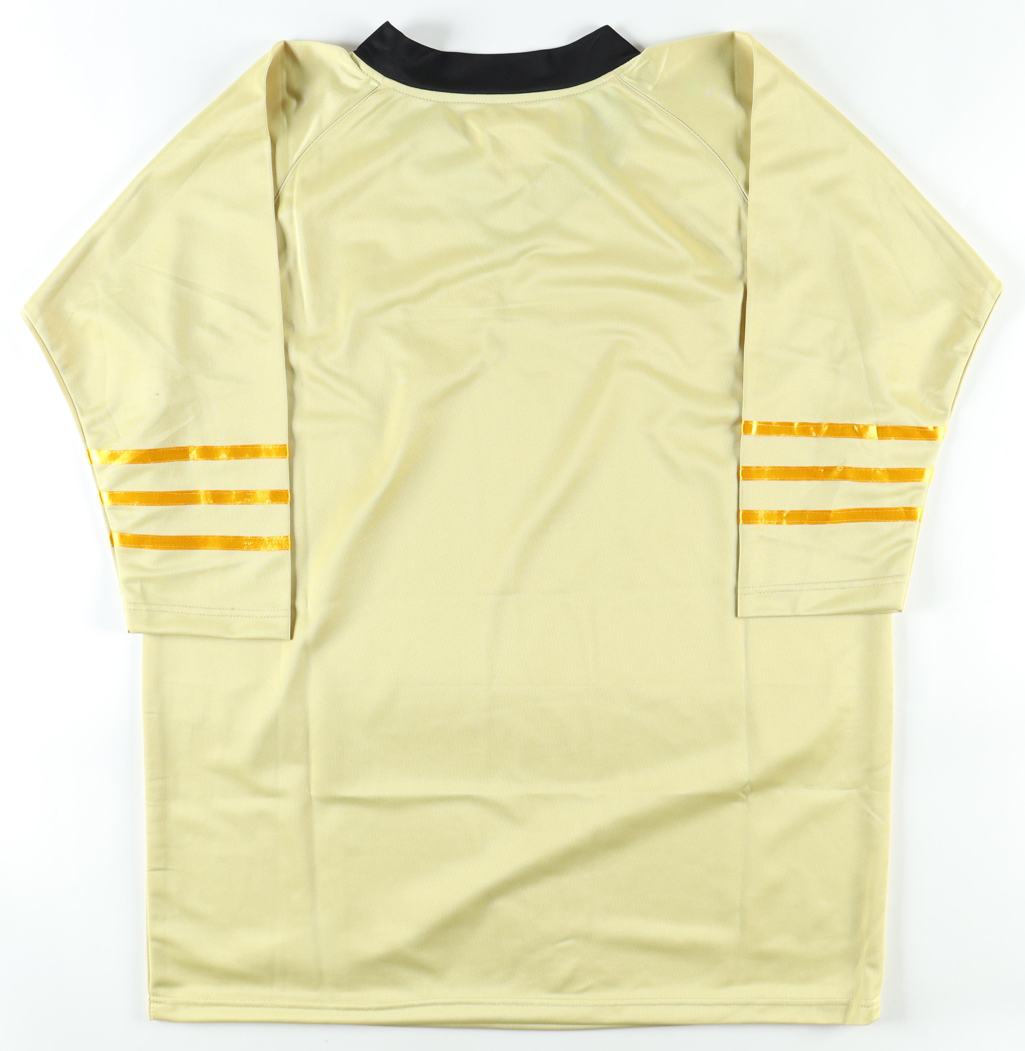 William Shatner Signed "Star Trek" Uniform (Beckett) at PristineAuction.com William Shatner Signed "Star Trek" Uniform (Beckett) at PristineAuction.com