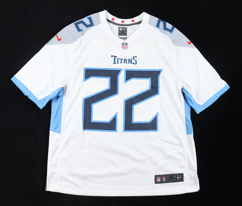 Derrick Henry Signed Titans Jersey (Fanatics) at PristineAuction.com Derrick Henry Signed Titans Jersey (Fanatics) at PristineAuction.com