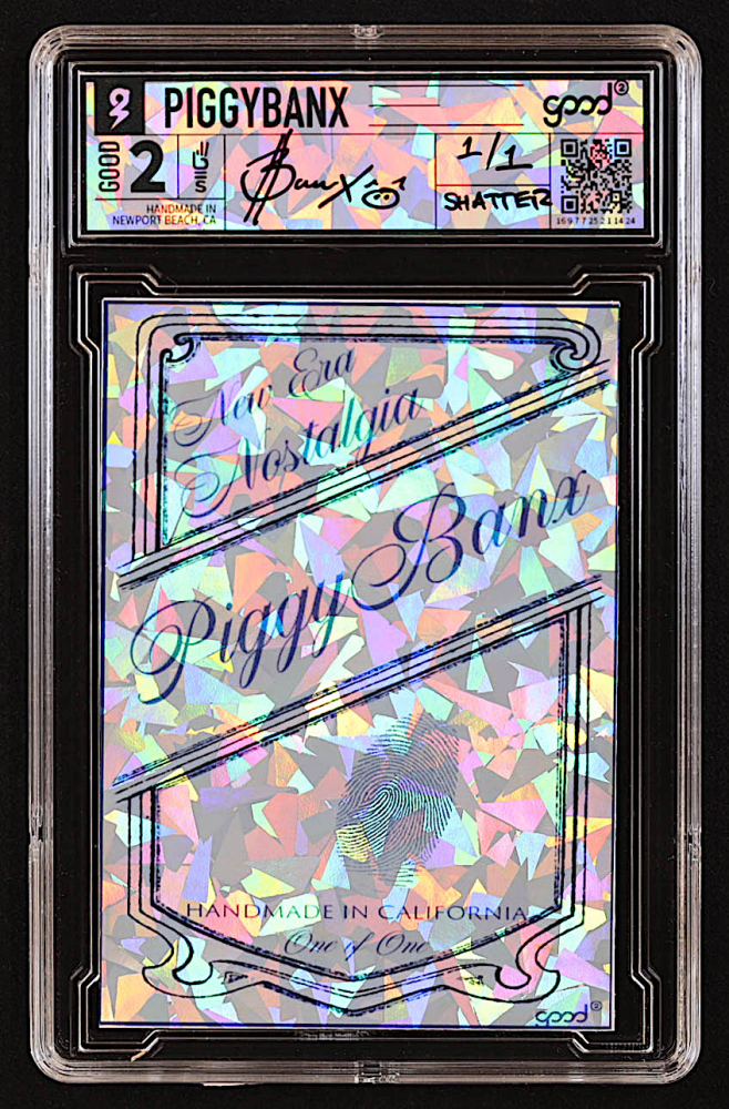 Piggybanx Tom Brady "Brady x 100,000" 1st Edition Olive Green