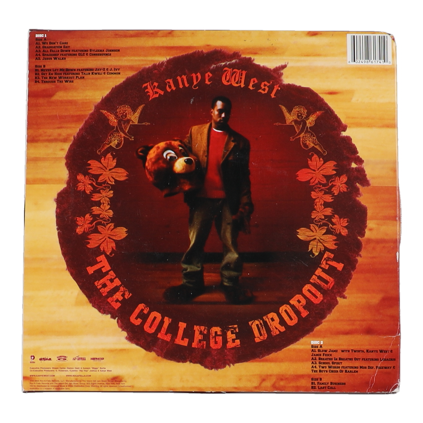 Kanye West Signed "The College Dropout" Vinyl Record Album (Beckett) at PristineAuction.com Kanye West Signed "The College Dropout" Vinyl Record Album (Beckett) at PristineAuction.com