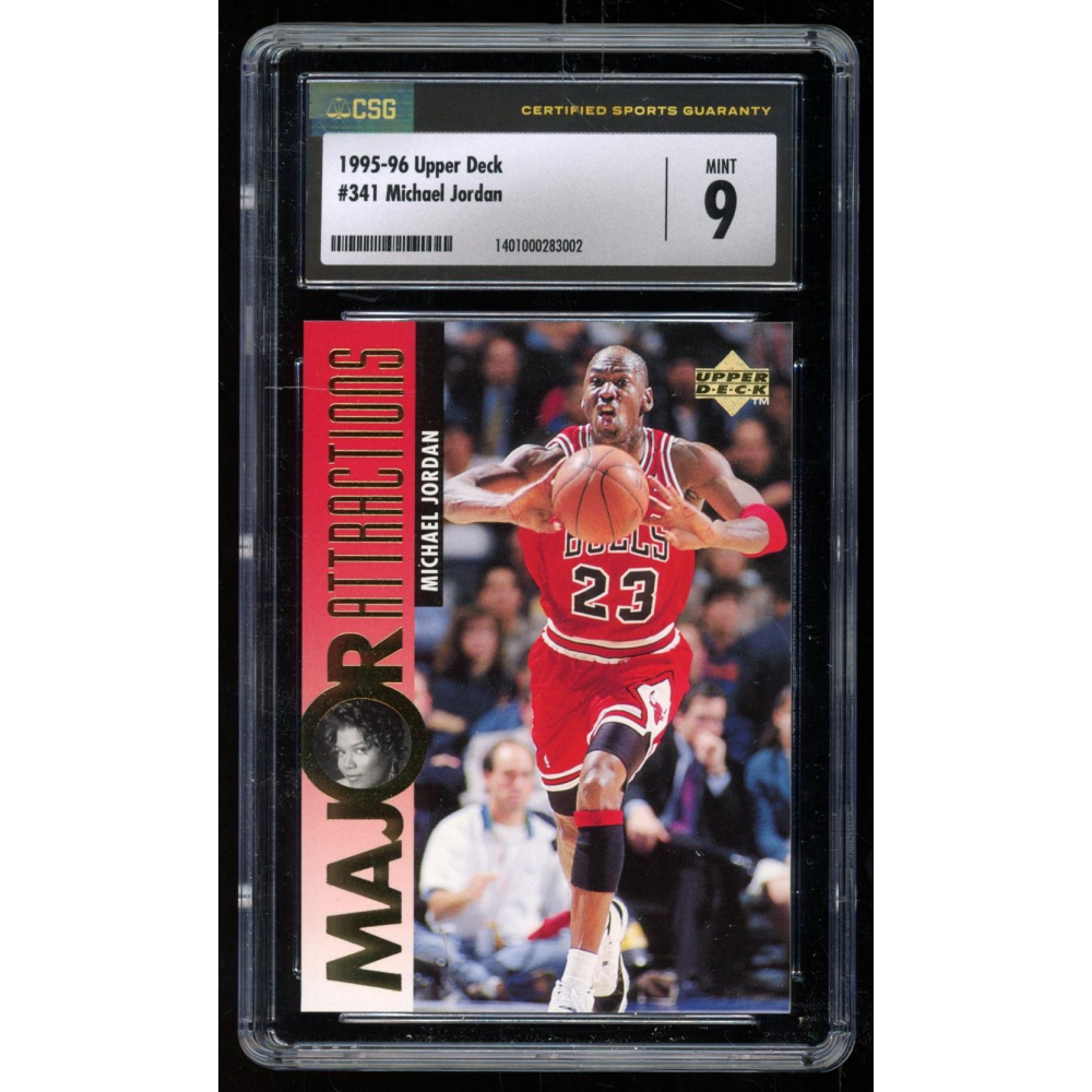 michael jordan 96 upper deck