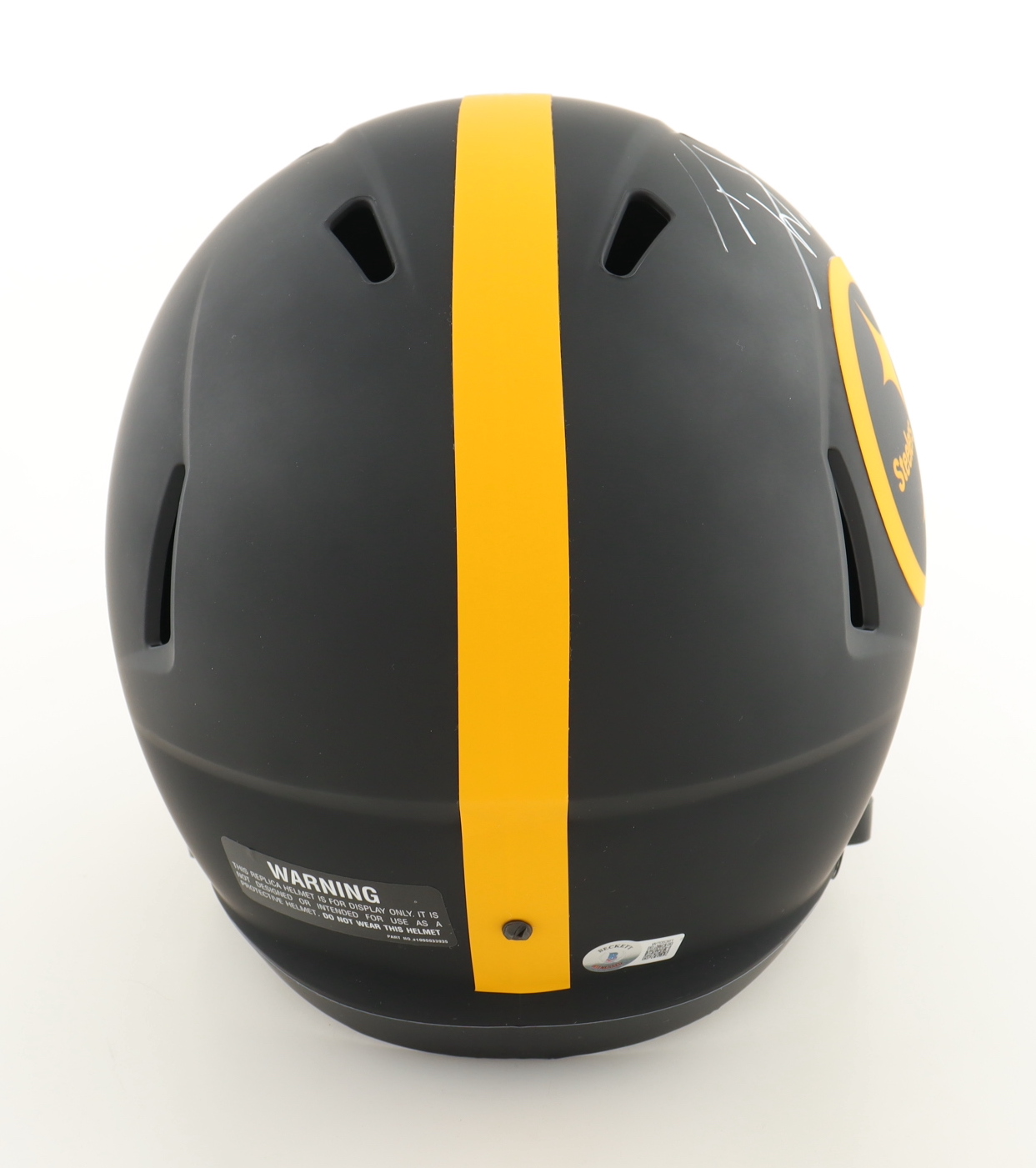 T.J. Watt Signed Steelers Full-Size Eclipse Alternate Speed Helmet (Beckett) at PristineAuction.com T.J. Watt Signed Steelers Full-Size Eclipse Alternate Speed Helmet (Beckett) at PristineAuction.com