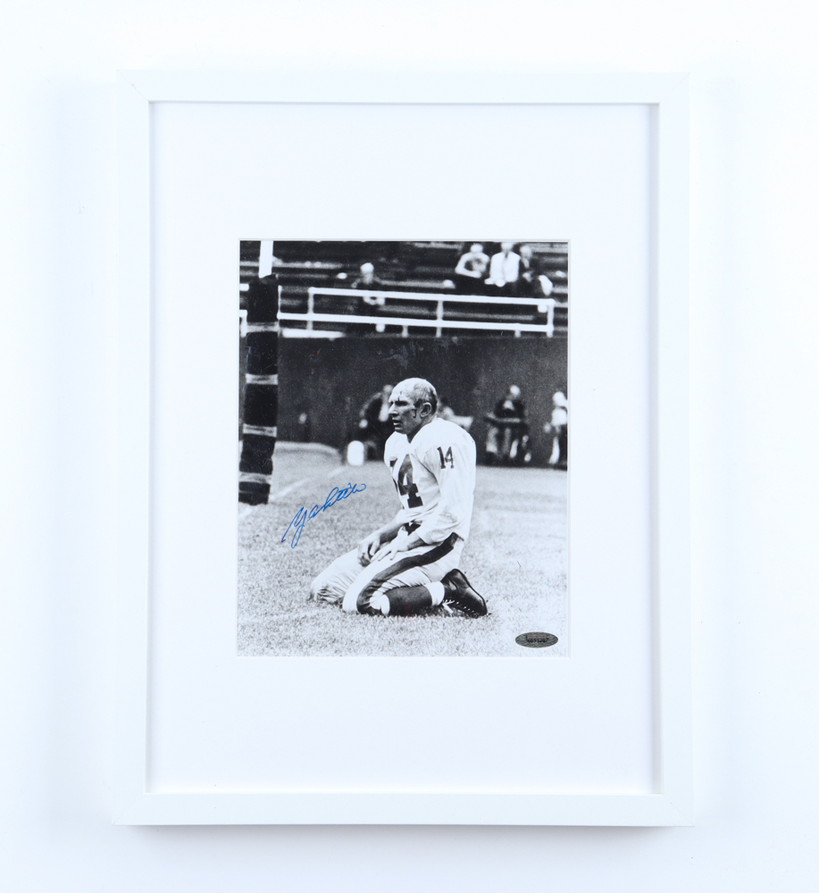 Y. A. Tittle Signed Giants Custom Framed Photo (Tristar) at PristineAuction.com Y. A. Tittle Signed Giants Custom Framed Photo (Tristar) at PristineAuction.com