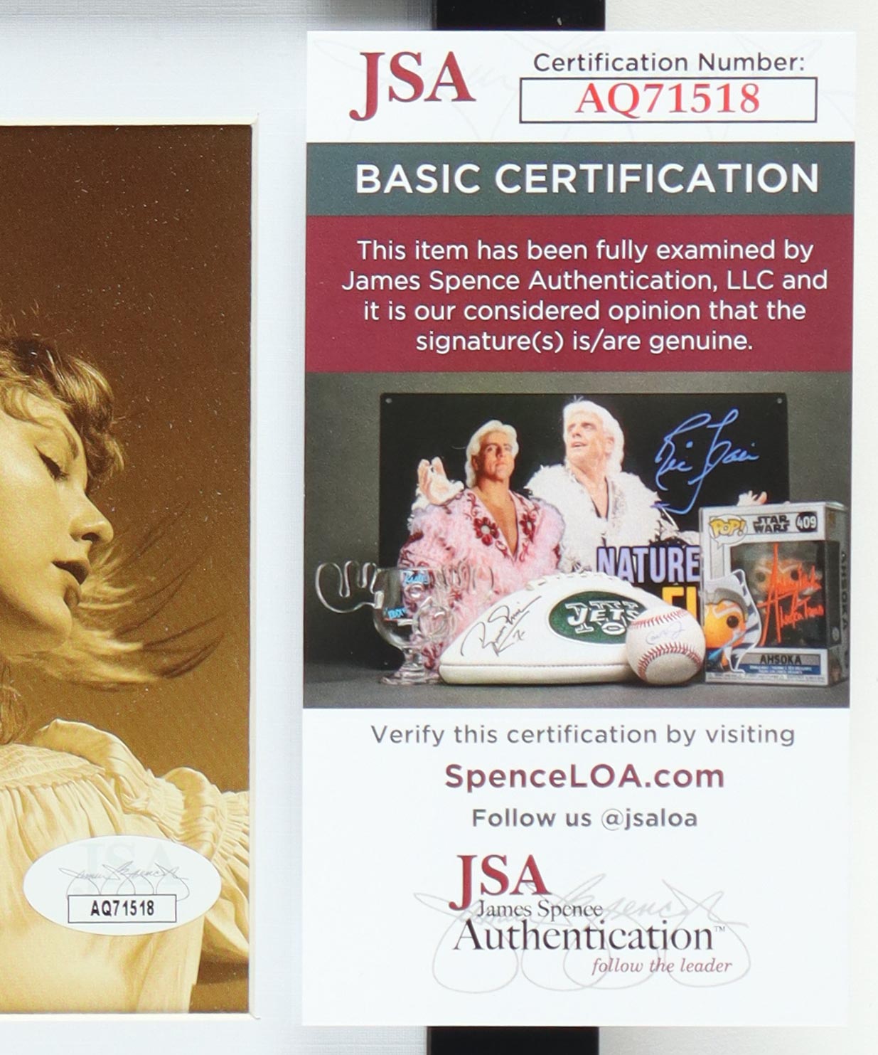 Taylor Swift Signed Custom Framed "Fearless (Taylor's Version)" CD Insert Display (JSA) at PristineAuction.com Taylor Swift Signed Custom Framed "Fearless (Taylor's Version)" CD Insert Display (JSA) at PristineAuction.com