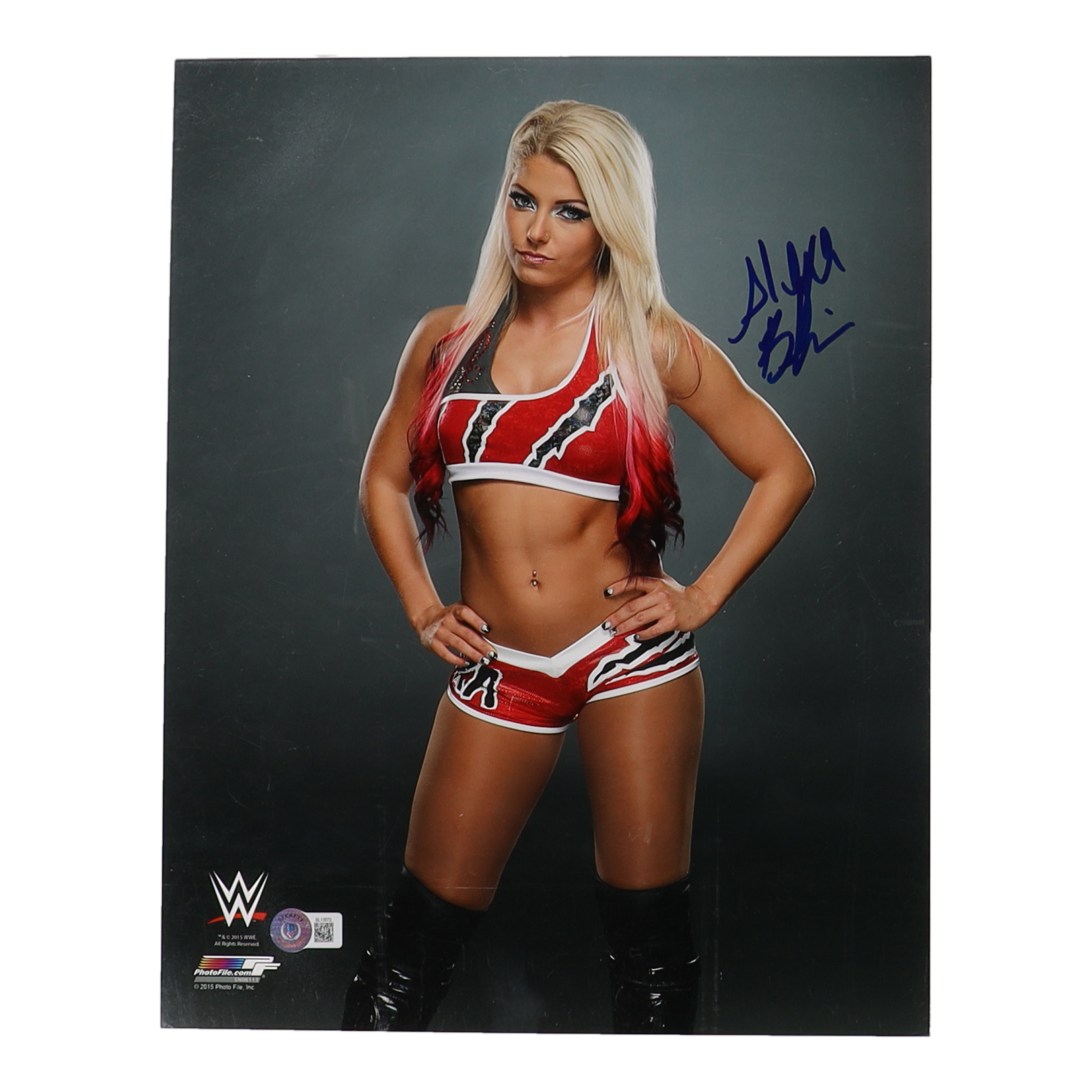 Alexa Bliss Signed WWE 11x14 Photo (Beckett) at PristineAuction.com Alexa Bliss Signed WWE 11x14 Photo (Beckett) at PristineAuction.com