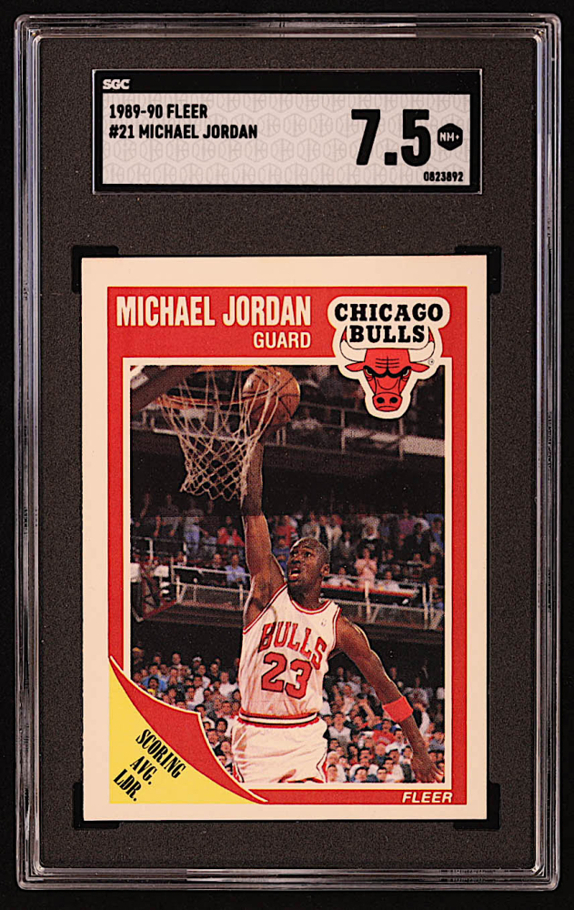 fleer michael jordan 1989