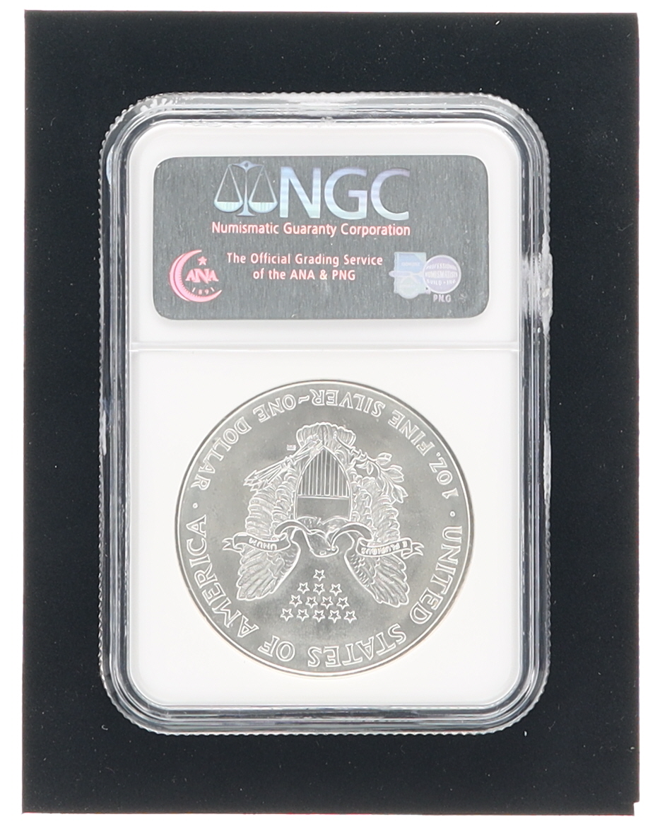 1996 American Silver Eagle (NGC MS69) at PristineAuction.com 1996 American Silver Eagle (NGC MS69) at PristineAuction.com