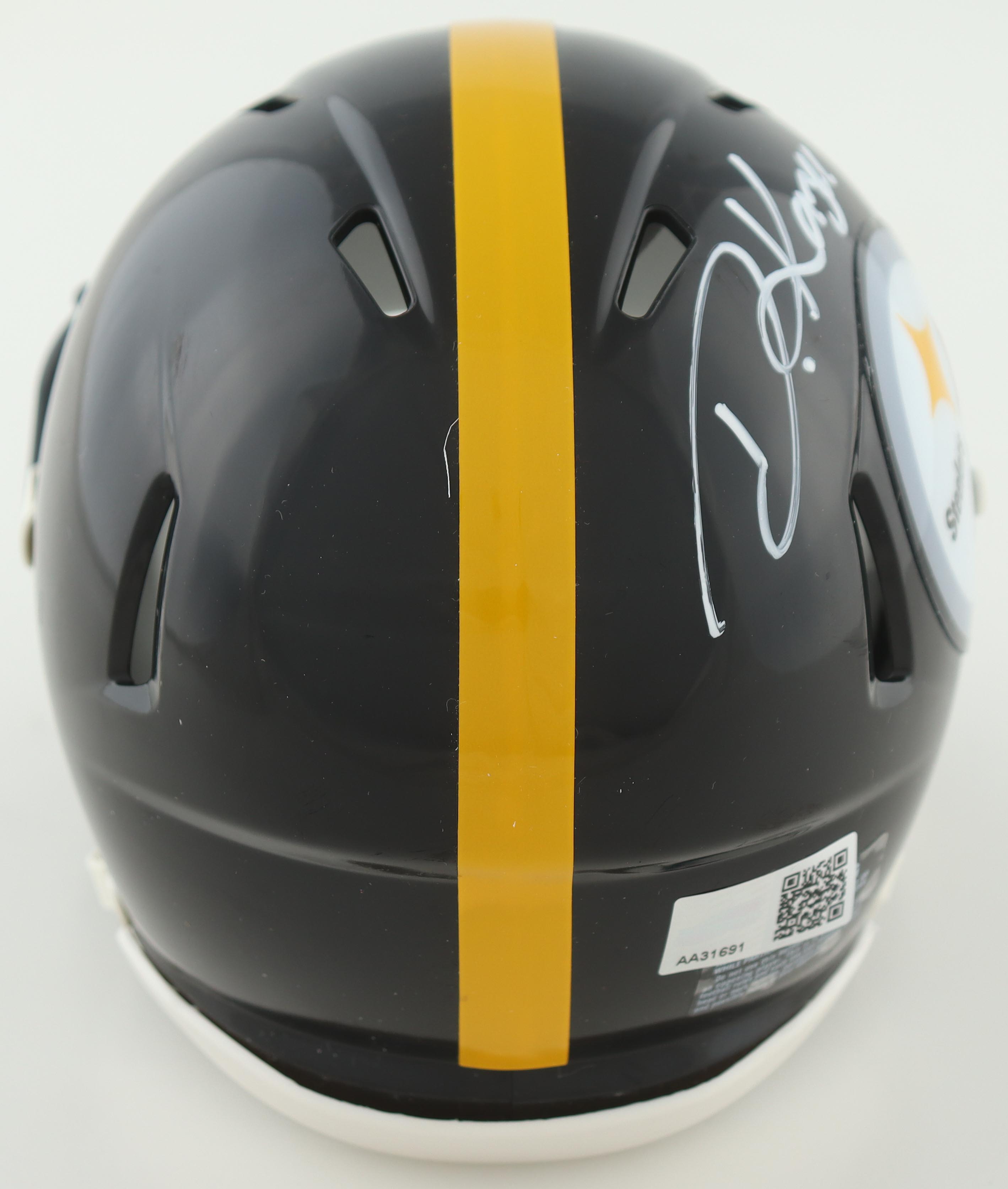 Damontae Kazee Signed Steelers Speed Mini Helmet (TSE) at PristineAuction.com Damontae Kazee Signed Steelers Speed Mini Helmet (TSE) at PristineAuction.com