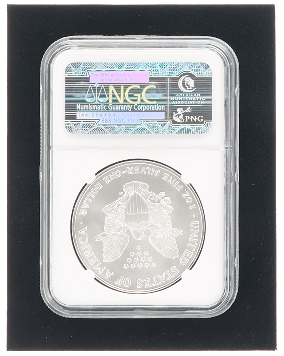 1998 American Silver Eagle (NGC MS69) at PristineAuction.com 1998 American Silver Eagle (NGC MS69) at PristineAuction.com