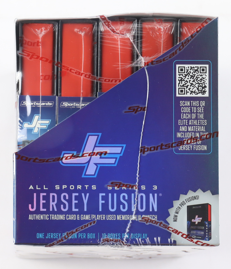 2024 Jersey Fusion All Sports Series 3 Case (10 Boxes) at PristineAuction.com 2024 Jersey Fusion All Sports Series 3 Case (10 Boxes) at PristineAuction.com