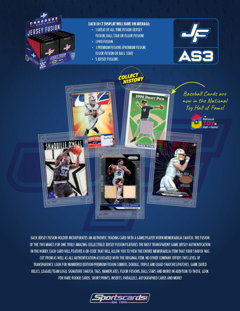 2024 Jersey Fusion All Sports Series 3 Case (10 Boxes) at PristineAuction.com 2024 Jersey Fusion All Sports Series 3 Case (10 Boxes) at PristineAuction.com
