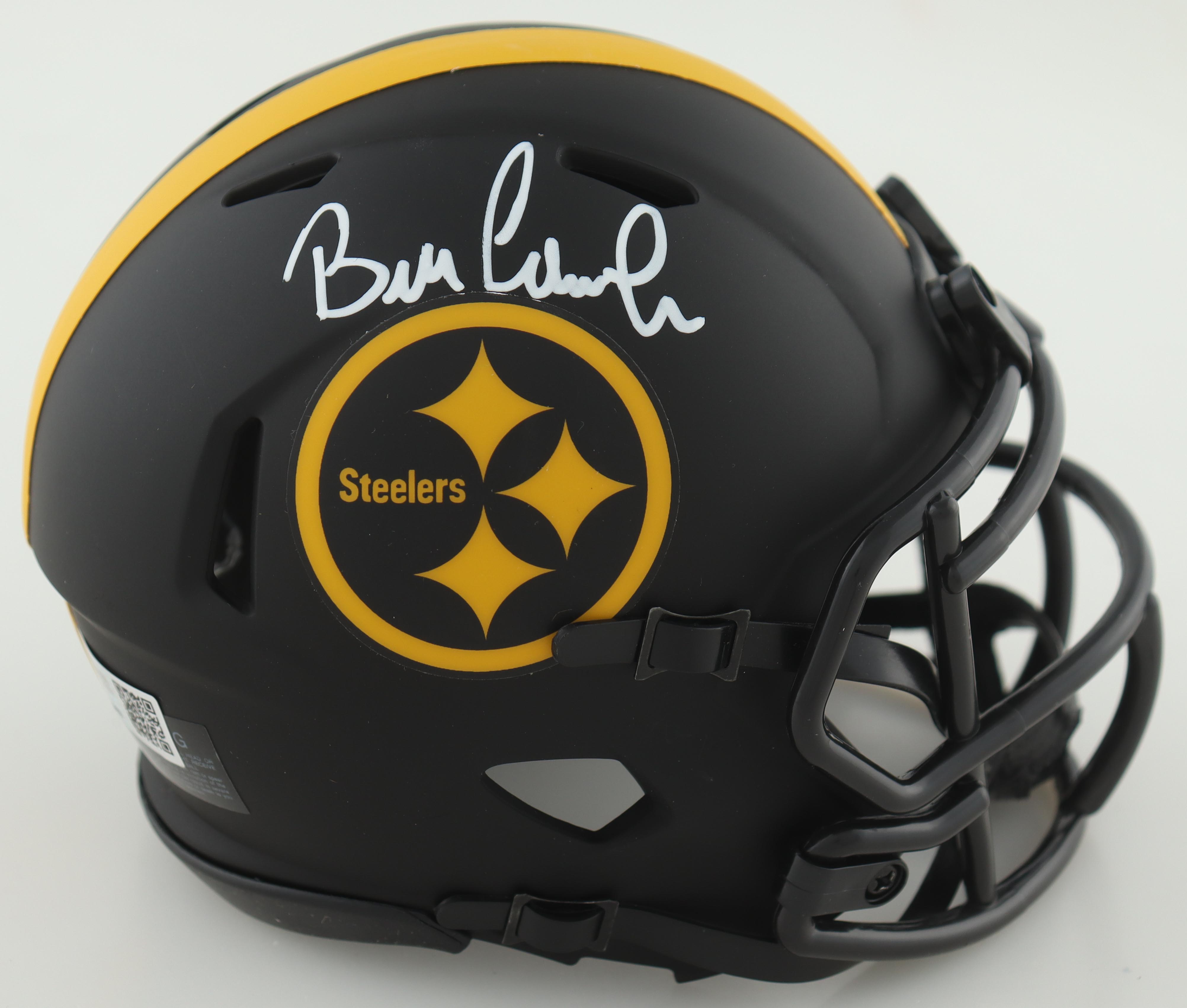 Bill Cowher Signed Steelers Eclipse Alternate Speed Mini Helmet (TSE) at PristineAuction.com Bill Cowher Signed Steelers Eclipse Alternate Speed Mini Helmet (TSE) at PristineAuction.com
