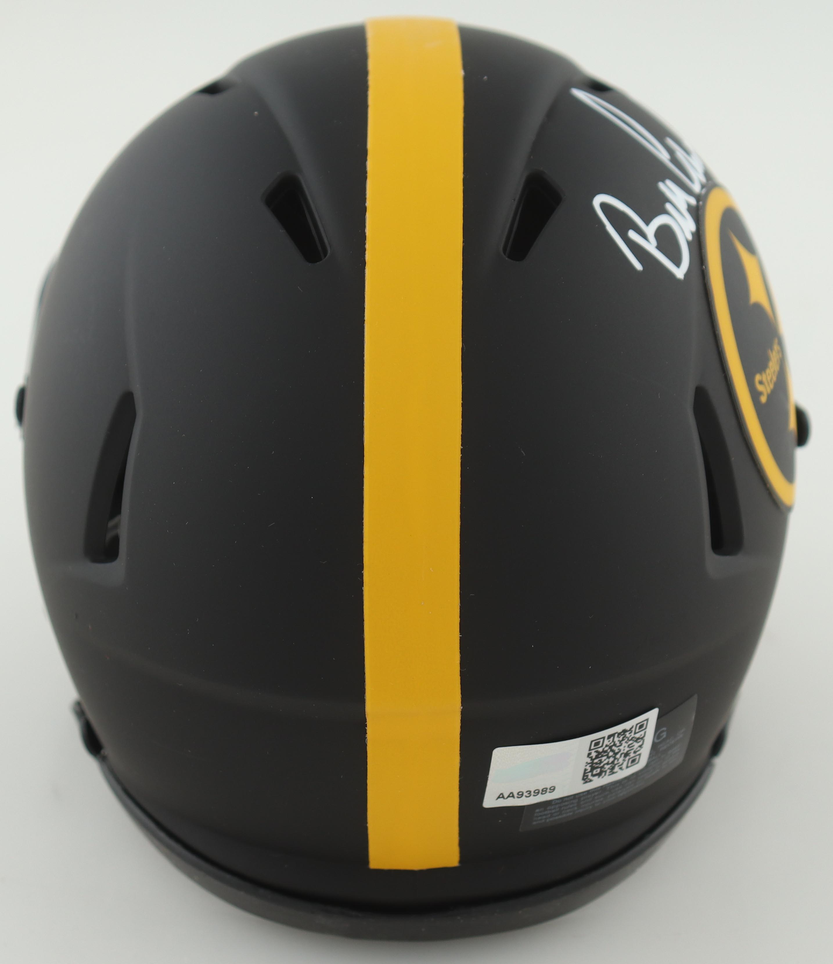 Bill Cowher Signed Steelers Eclipse Alternate Speed Mini Helmet (TSE) at PristineAuction.com Bill Cowher Signed Steelers Eclipse Alternate Speed Mini Helmet (TSE) at PristineAuction.com