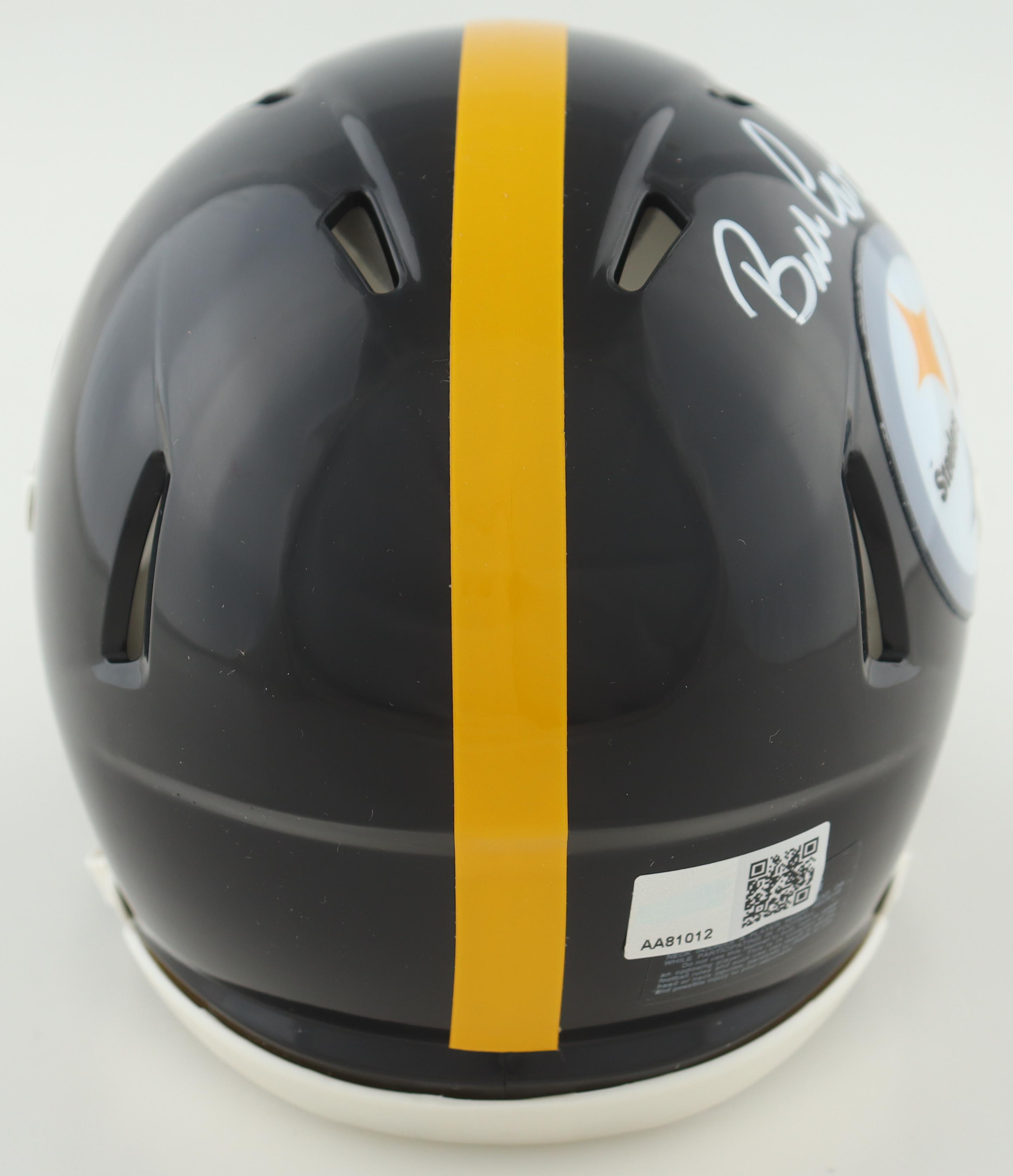 Bill Cowher Signed Steelers Speed Mini Helmet (TSE) at PristineAuction.com Bill Cowher Signed Steelers Speed Mini Helmet (TSE) at PristineAuction.com