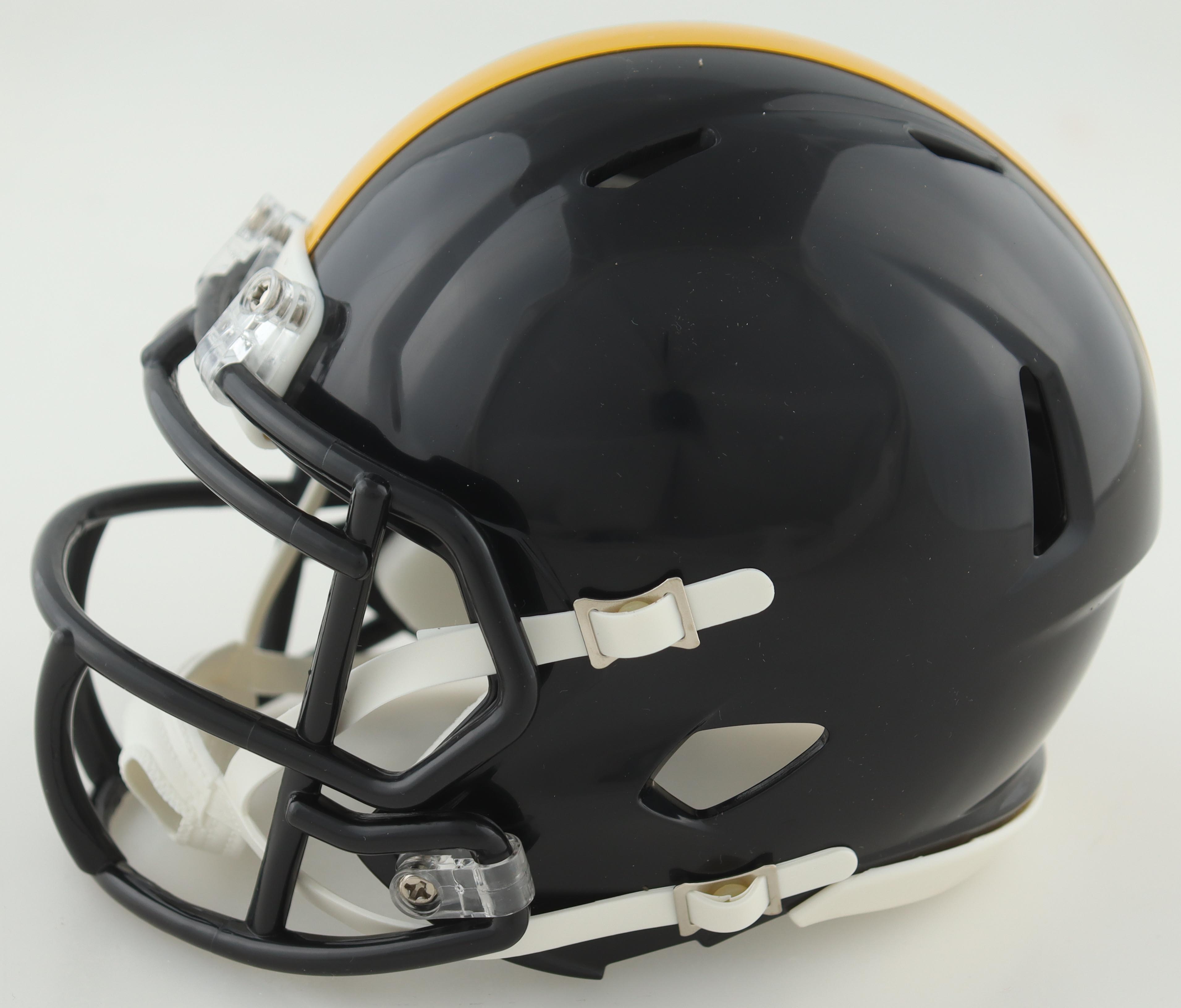 Bill Cowher Signed Steelers Speed Mini Helmet (TSE) at PristineAuction.com Bill Cowher Signed Steelers Speed Mini Helmet (TSE) at PristineAuction.com
