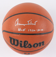 Jerry West Signed NBA Basketball Inscribed "HOF 1980, 2010" (Schwartz) at PristineAuction.com