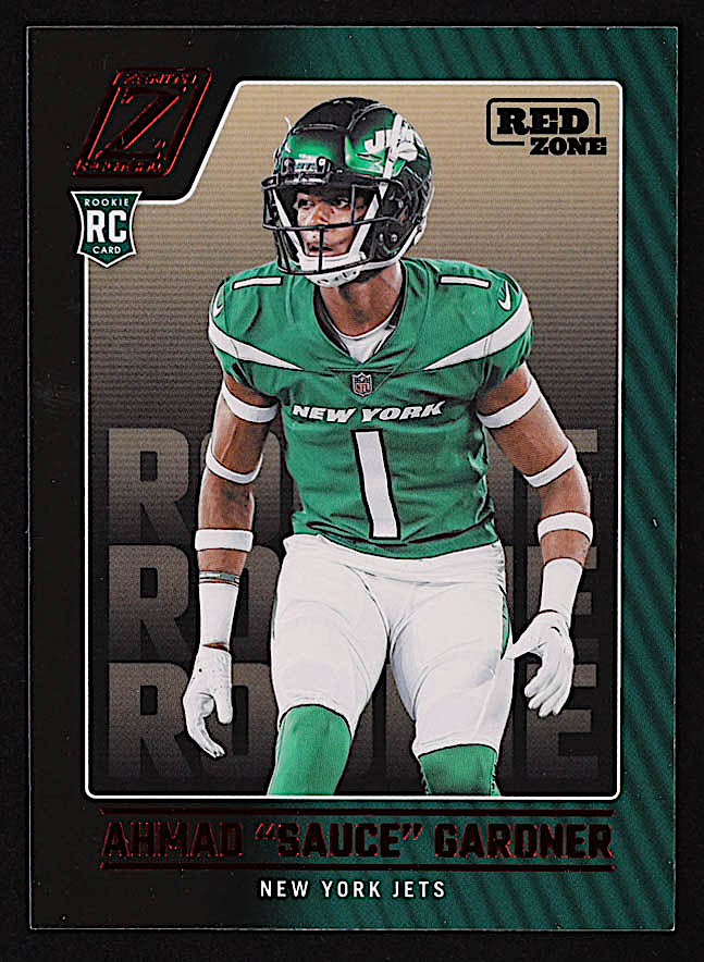 Ahmad Gardner 2022 Zenith Red Zone #128 RC at PristineAuction.com Ahmad Gardner 2022 Zenith Red Zone #128 RC at PristineAuction.com