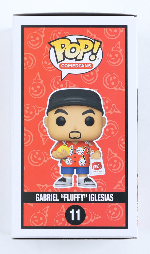 Gabriel Iglesias Signed #11 "Gabriel "Fluffy" Iglesias" Funko Pop! Vinyl Figure (Beckett) at PristineAuction.com Gabriel Iglesias Signed #11 "Gabriel "Fluffy" Iglesias" Funko Pop! Vinyl Figure (Beckett) at PristineAuction.com