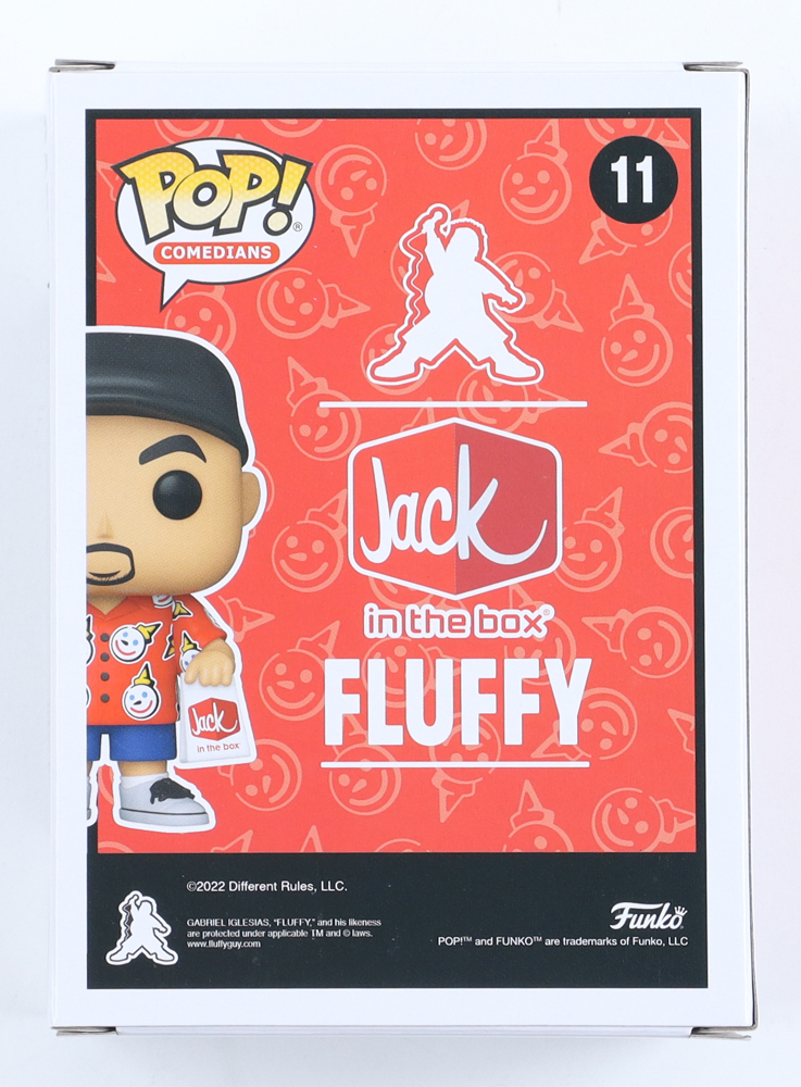 Gabriel Iglesias Signed #11 "Gabriel "Fluffy" Iglesias" Funko Pop! Vinyl Figure (Beckett) at PristineAuction.com Gabriel Iglesias Signed #11 "Gabriel "Fluffy" Iglesias" Funko Pop! Vinyl Figure (Beckett) at PristineAuction.com