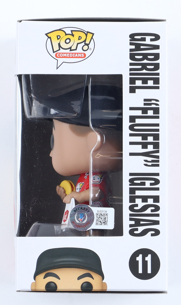 Gabriel Iglesias Signed #11 "Gabriel "Fluffy" Iglesias" Funko Pop! Vinyl Figure (Beckett) at PristineAuction.com Gabriel Iglesias Signed #11 "Gabriel "Fluffy" Iglesias" Funko Pop! Vinyl Figure (Beckett) at PristineAuction.com