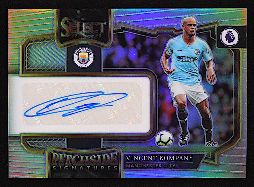 Vincent Kompany 2022-23 Select English Premier League Pitchside Signatures #21 at PristineAuction.com Vincent Kompany 2022-23 Select English Premier League Pitchside Signatures #21 at PristineAuction.com