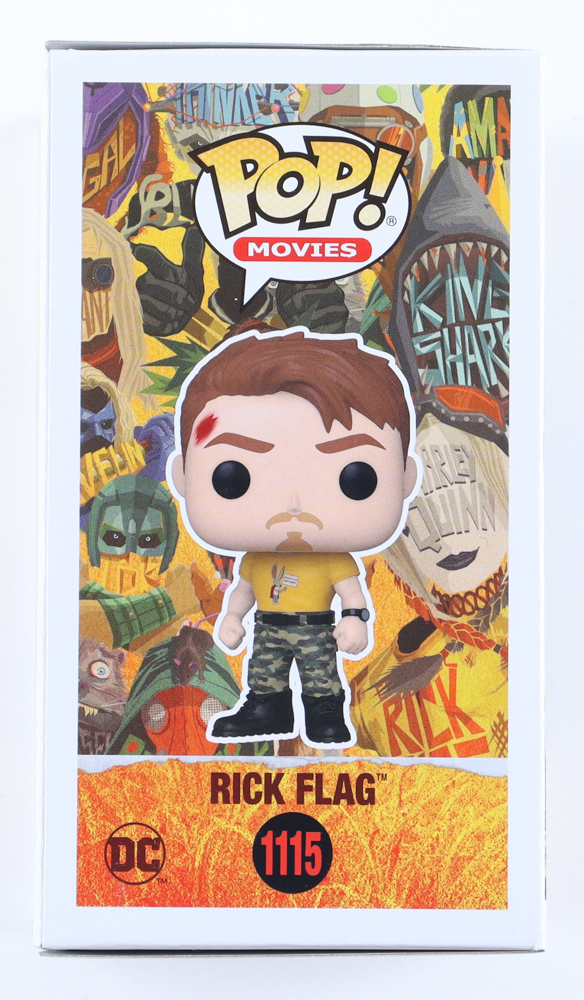 Joel Kinnaman Signed "The Suicide Squad" #1115 Rick Flag Funko Pop! Vinyl Figure (Beckett) at PristineAuction.com Joel Kinnaman Signed "The Suicide Squad" #1115 Rick Flag Funko Pop! Vinyl Figure (Beckett) at PristineAuction.com