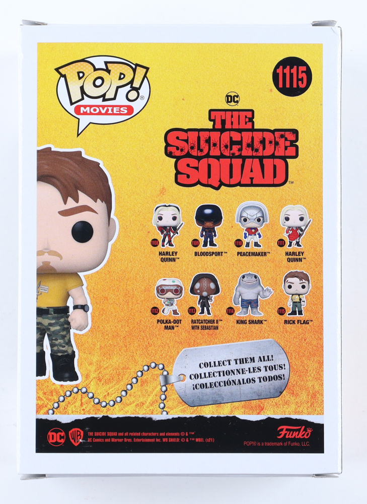Joel Kinnaman Signed "The Suicide Squad" #1115 Rick Flag Funko Pop! Vinyl Figure (Beckett) at PristineAuction.com Joel Kinnaman Signed "The Suicide Squad" #1115 Rick Flag Funko Pop! Vinyl Figure (Beckett) at PristineAuction.com