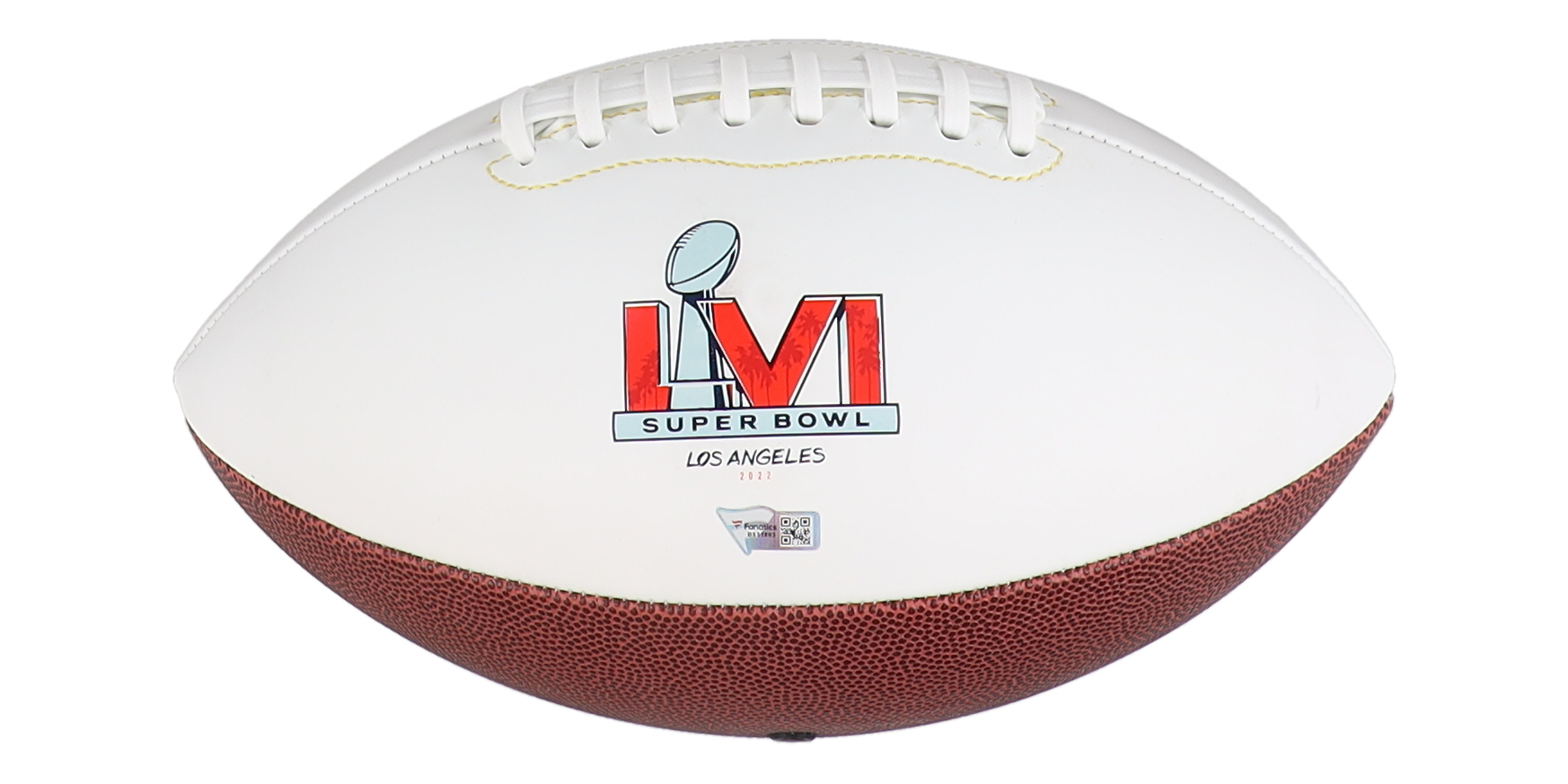 Matthew Stafford Signed SB LVI Match-Up Logo Football (Fanatics) at PristineAuction.com Matthew Stafford Signed SB LVI Match-Up Logo Football (Fanatics) at PristineAuction.com