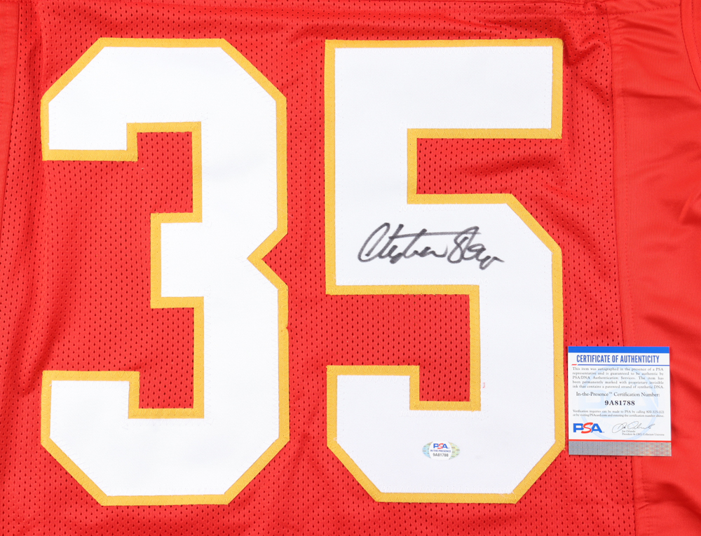 Christian Okoye Signed Jersey (PSA) at PristineAuction.com Christian Okoye Signed Jersey (PSA) at PristineAuction.com
