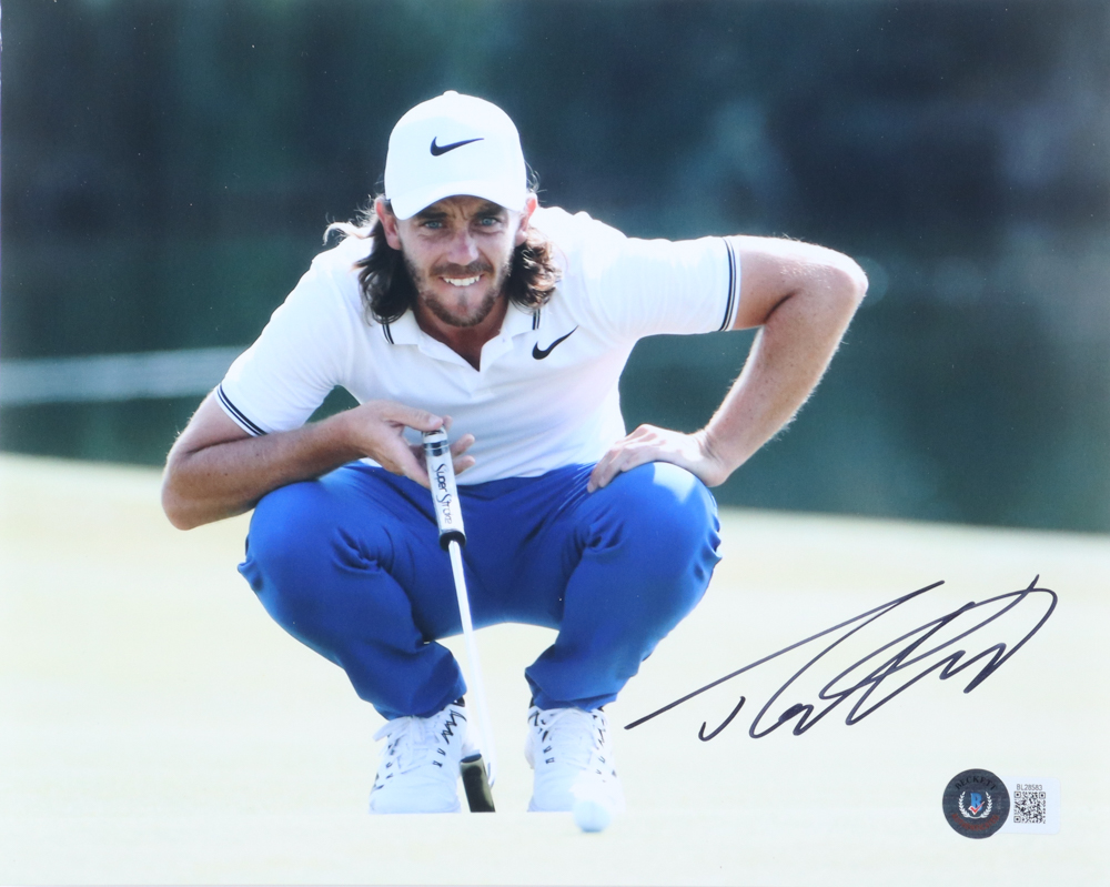Tommy Fleetwood Signed 8x10 Photo (Beckett) at PristineAuction.com Tommy Fleetwood Signed 8x10 Photo (Beckett) at PristineAuction.com