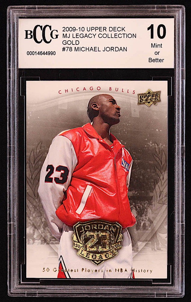 Michael Jordan 2009-10 Upper Deck Michael Jordan Legacy Collection 