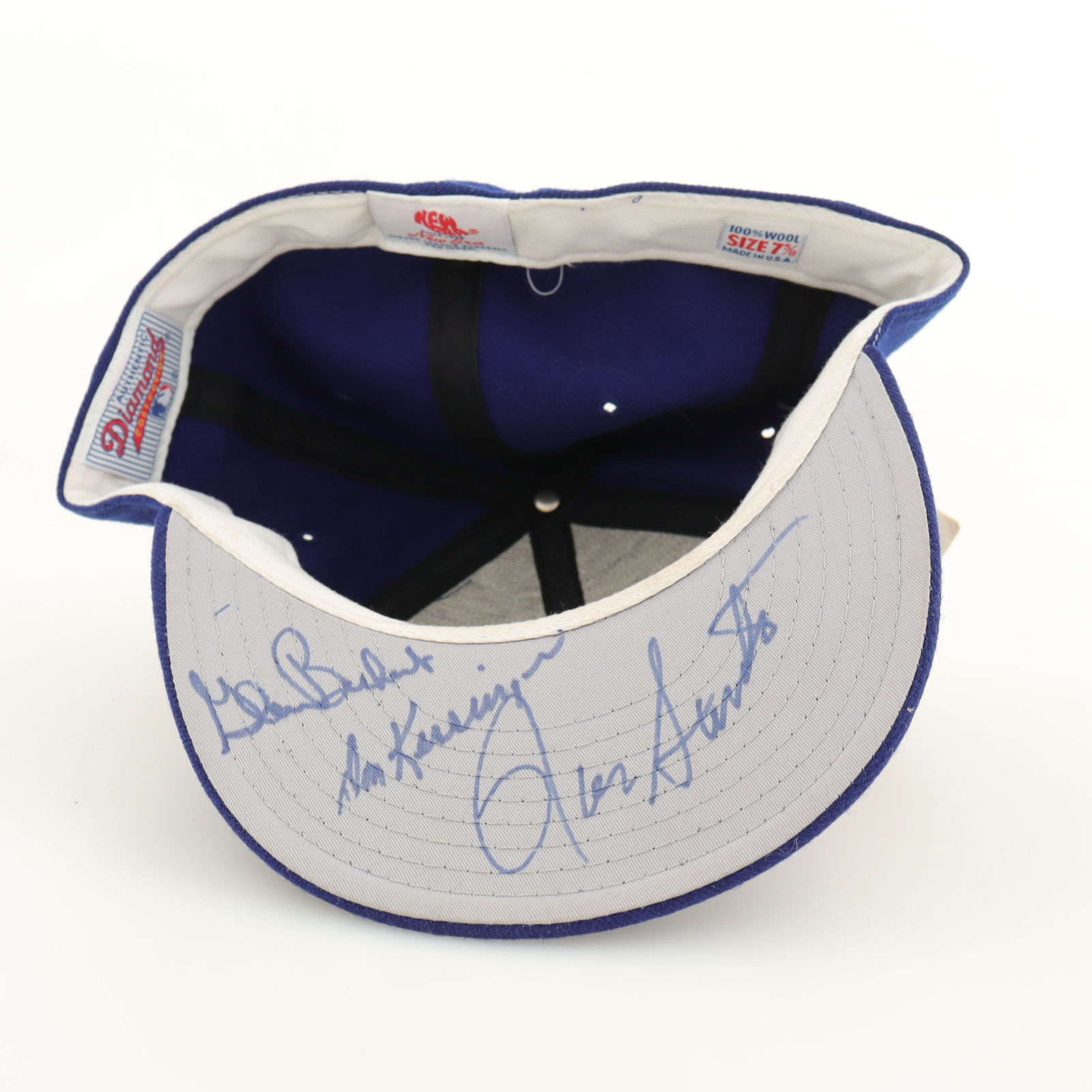 Ron Santo, Don Kessinger & Glenn Beckert Signed Cubs Fitted Baseball Hat (JSA) at PristineAuction.com Ron Santo, Don Kessinger & Glenn Beckert Signed Cubs Fitted Baseball Hat (JSA) at PristineAuction.com