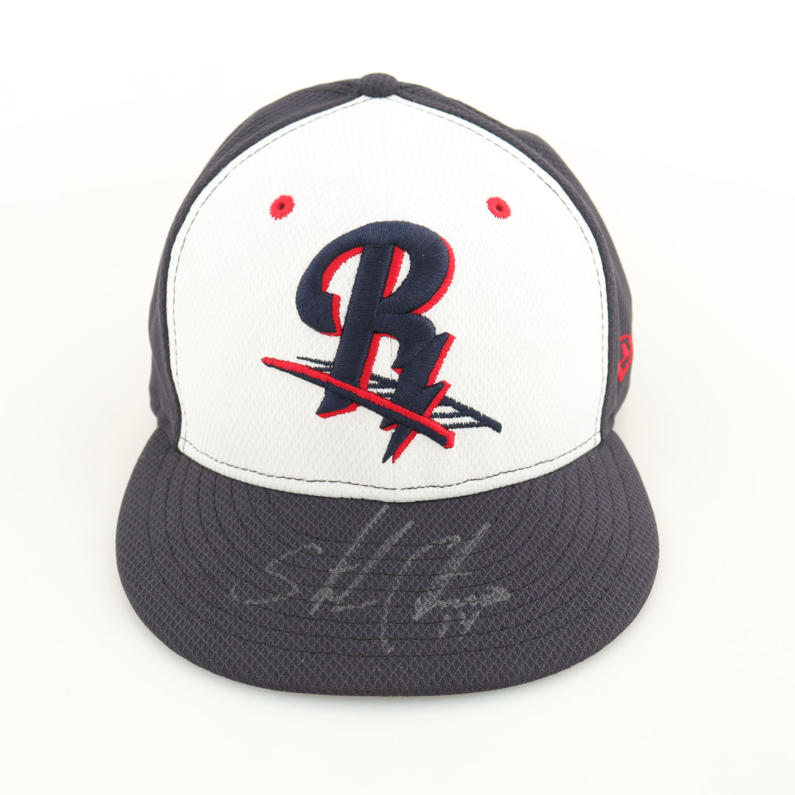 Starlin Castro Signed RailRiders Fitted Baseball Hat (Steiner) at PristineAuction.com Starlin Castro Signed RailRiders Fitted Baseball Hat (Steiner) at PristineAuction.com